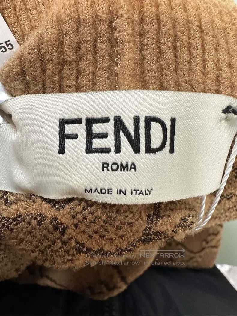 Fendi Fendi Printed long-sleeve sweater, color: coffee Size XS / US 0-2 / IT 36-38 - 3 Thumbnail