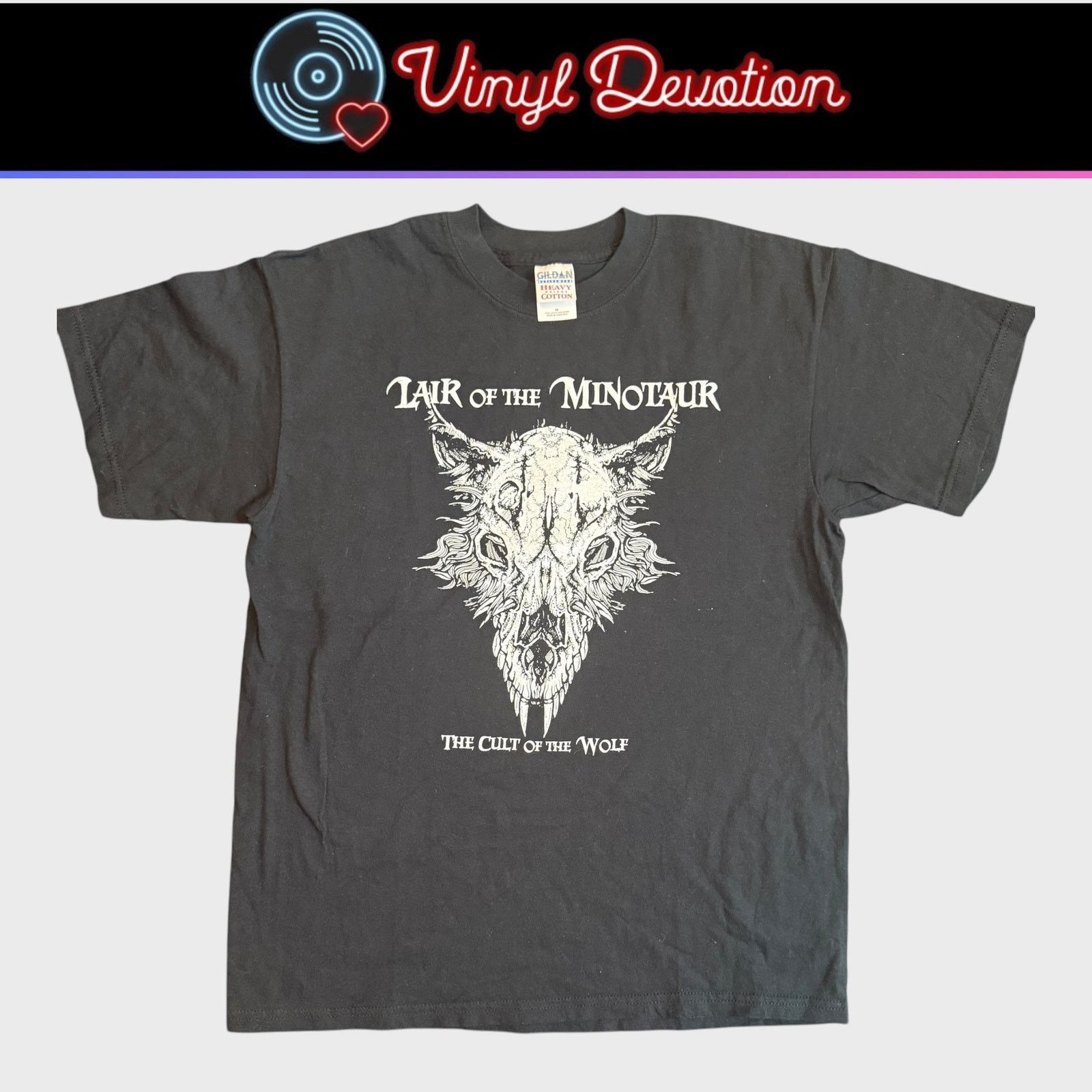 Band Tees Lair Of The Minotaur Band Cult Of The Wolf Vintage Size M Size US M / EU 48-50 / 2 - 1 Thumbnail