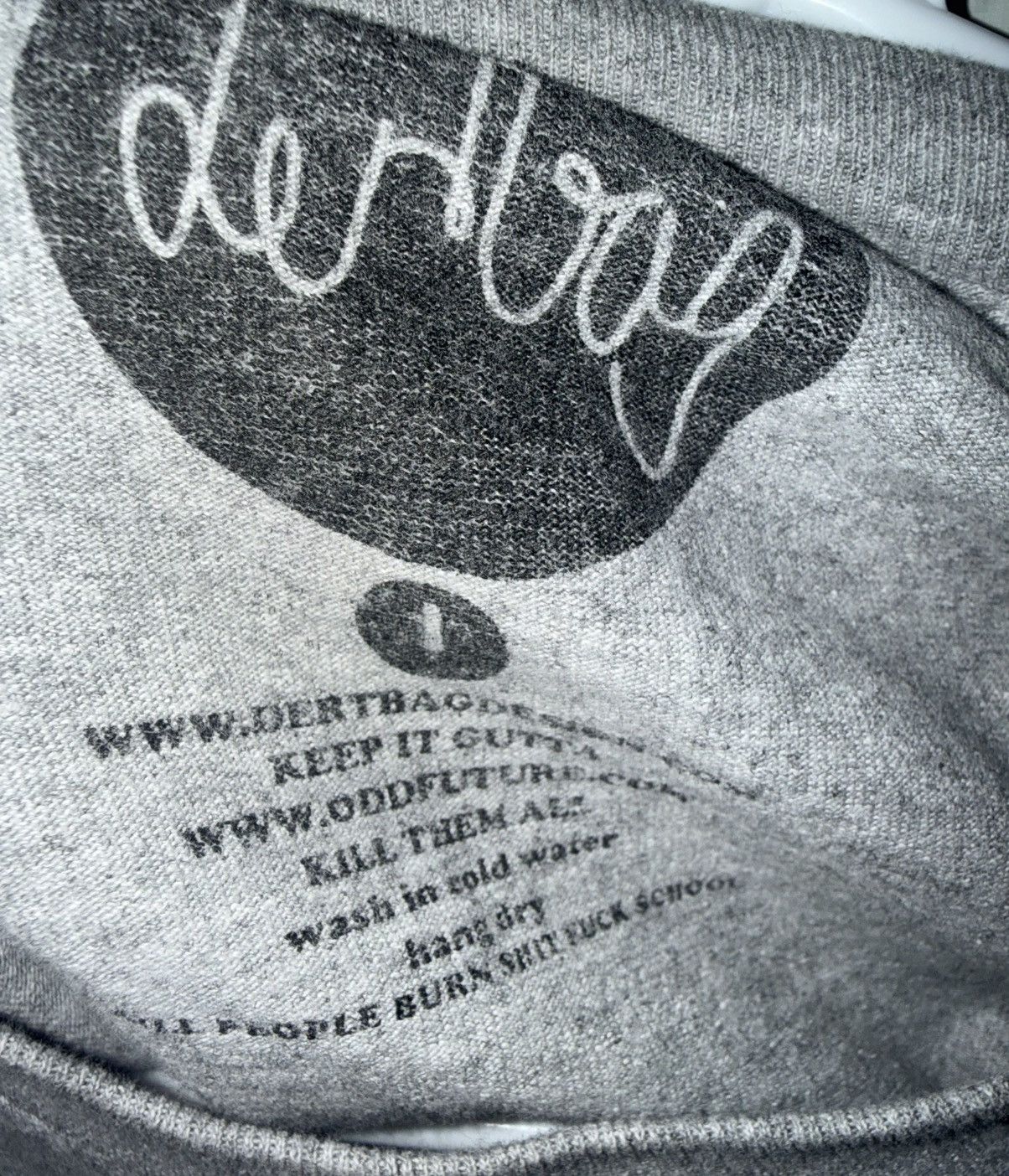 Odd Future 2011 Dertbag Rattle Libre tee Size large Great condition Size US L / EU 52-54 / 3 - 3 Thumbnail