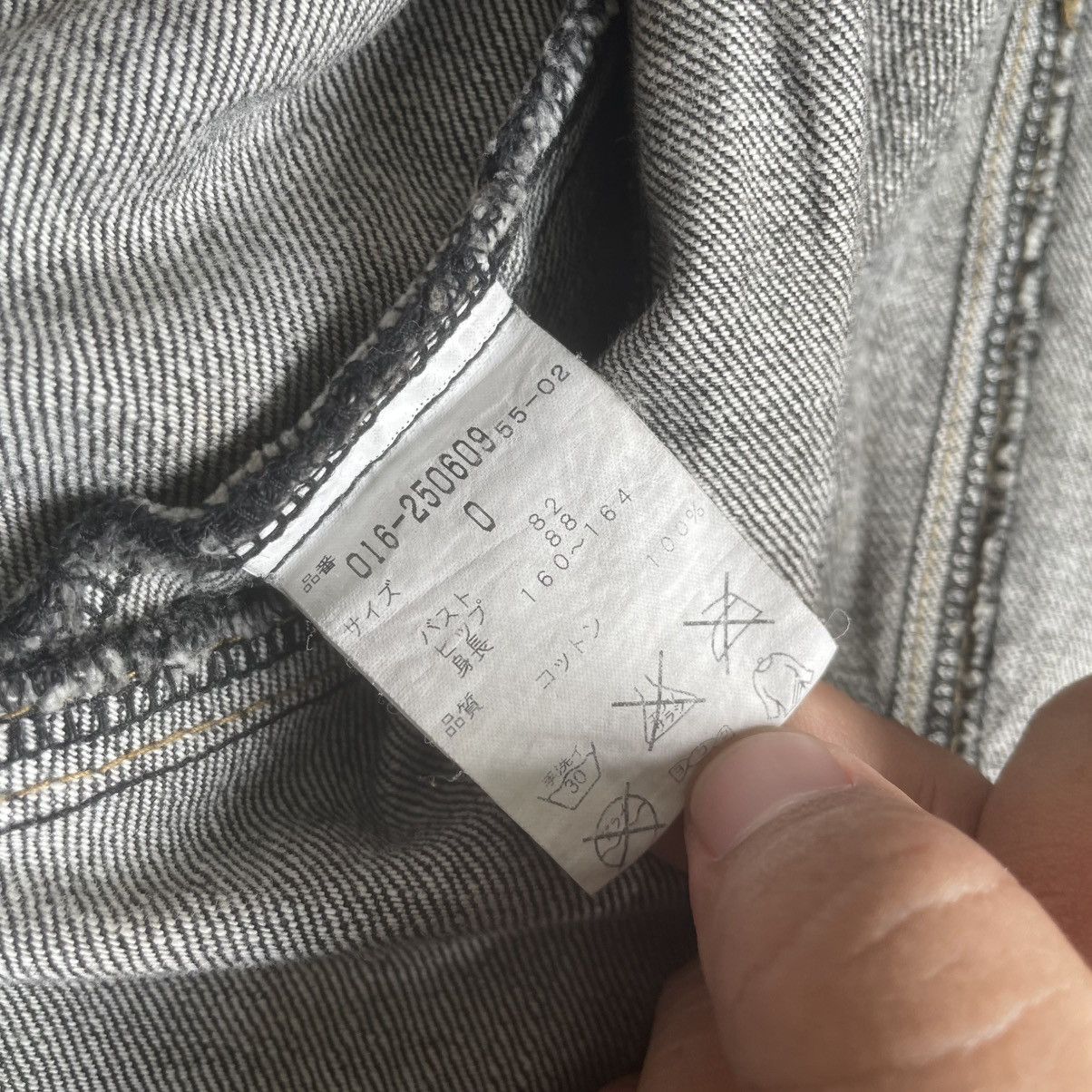 20471120 × Beauty Beast × Vivienne Tam Vintage 90s Vivienne Tam Dragon Denim Jacket Size XS / US 0-2 / IT 36-38 - 8 Thumbnail