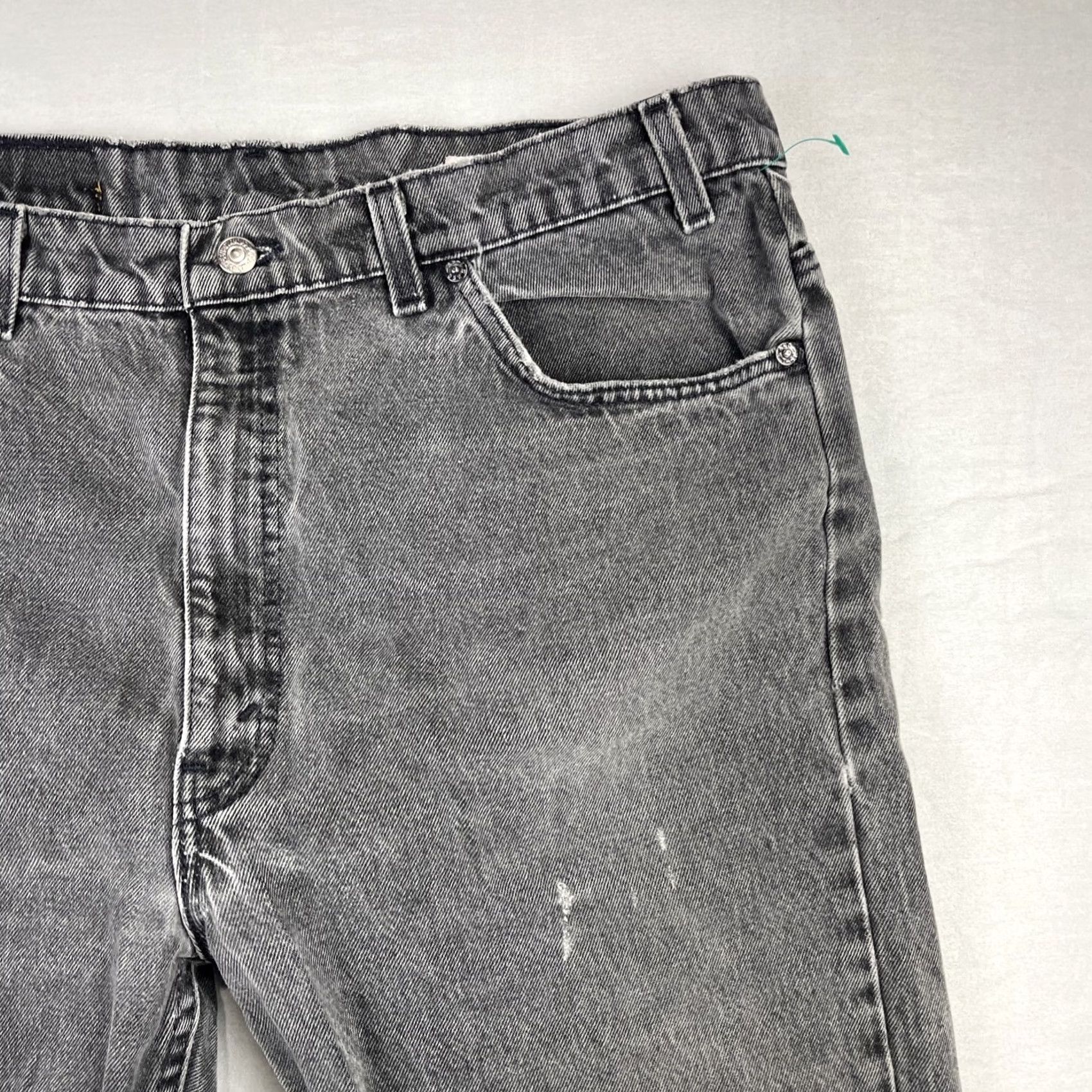 Levi's VINTAGE Levi's 505 Jeans Mens 40x30 Fits 36x27 Black Orange Tab Straight USA Jeans Mens 40x30 Size US 40 / EU 56 - 4 Thumbnail