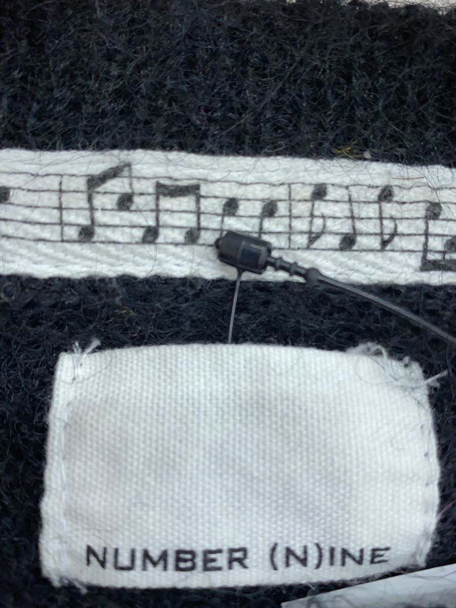 Number (N)ine Distressed Striped Cobain Knit Sweater Size US L / EU 52-54 / 3 - 5 Thumbnail
