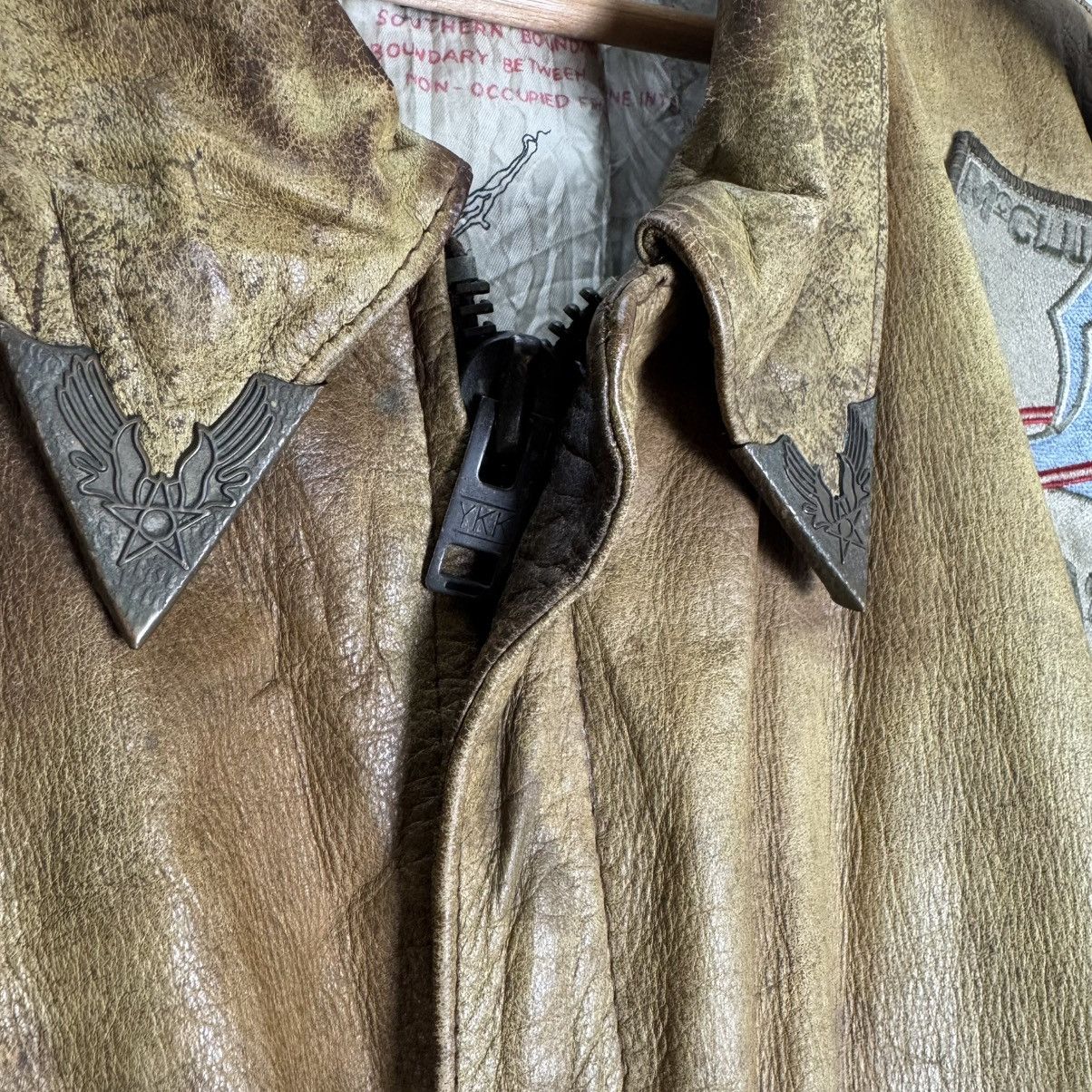 Avirex ☀️AVIREX TYPE A2 LEATHER JACKET Size US L / EU 52-54 / 3 - 7 Thumbnail
