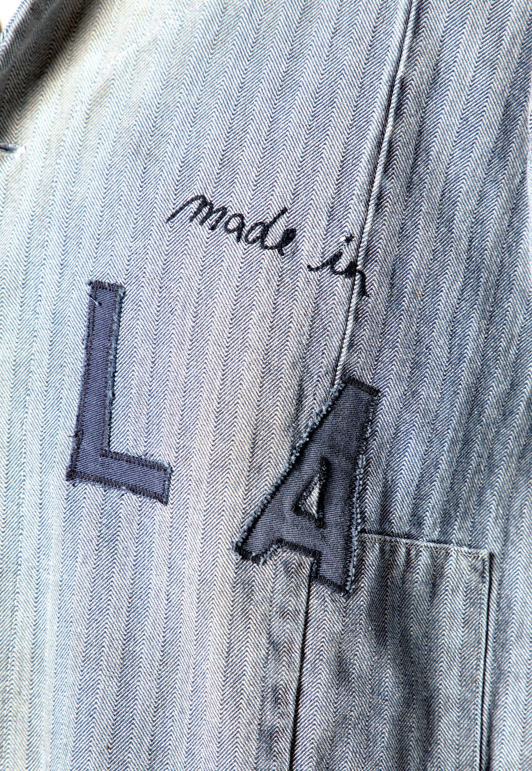 Greg Lauren $1250 Greg Lauren Engineer Baseball Shirt Size US XXL / EU 58 / 5 - 7 Thumbnail