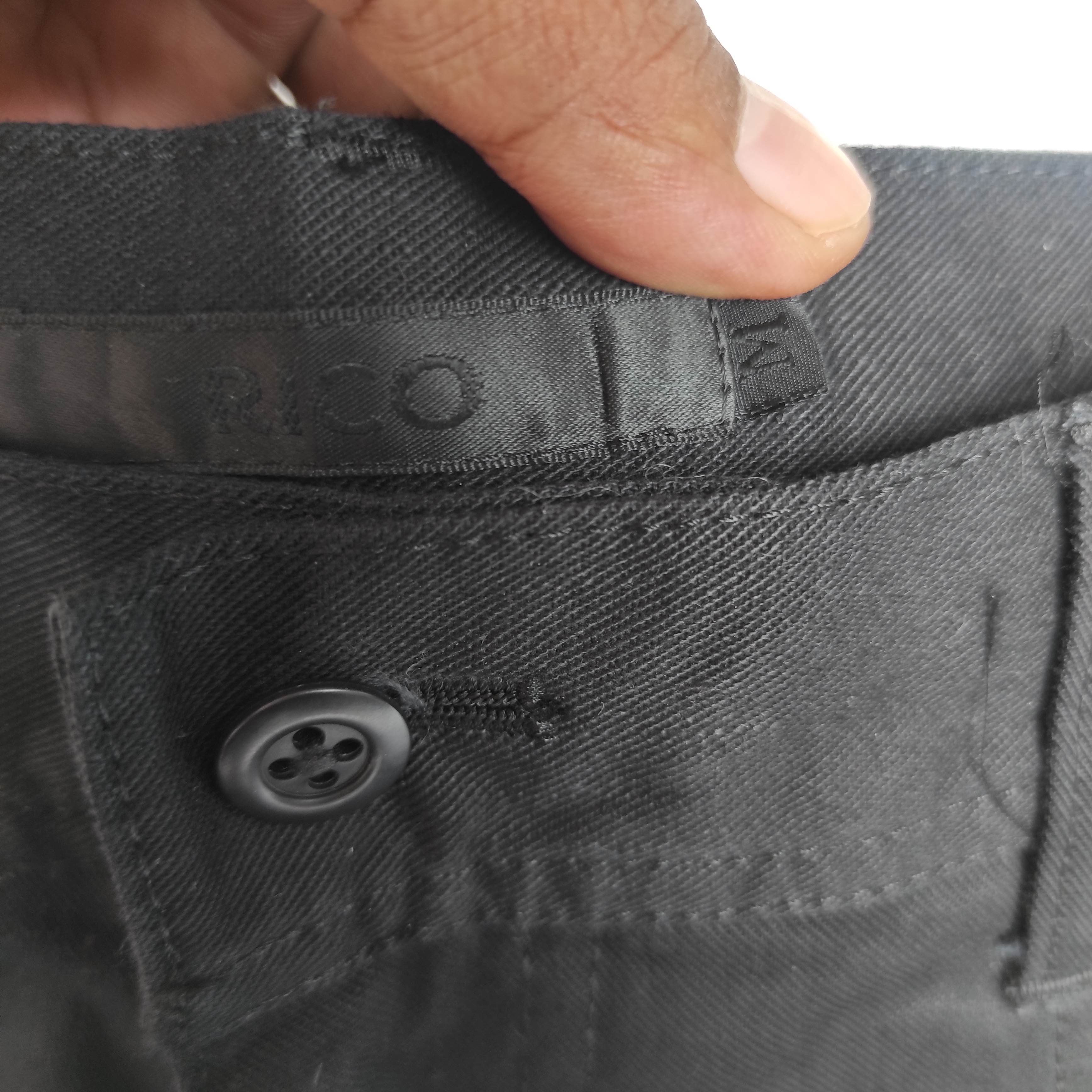 14th Addiction Flare Rico Japan Leather Bootcut Denim Jeans Size US 32 / EU 48 - 12 Thumbnail