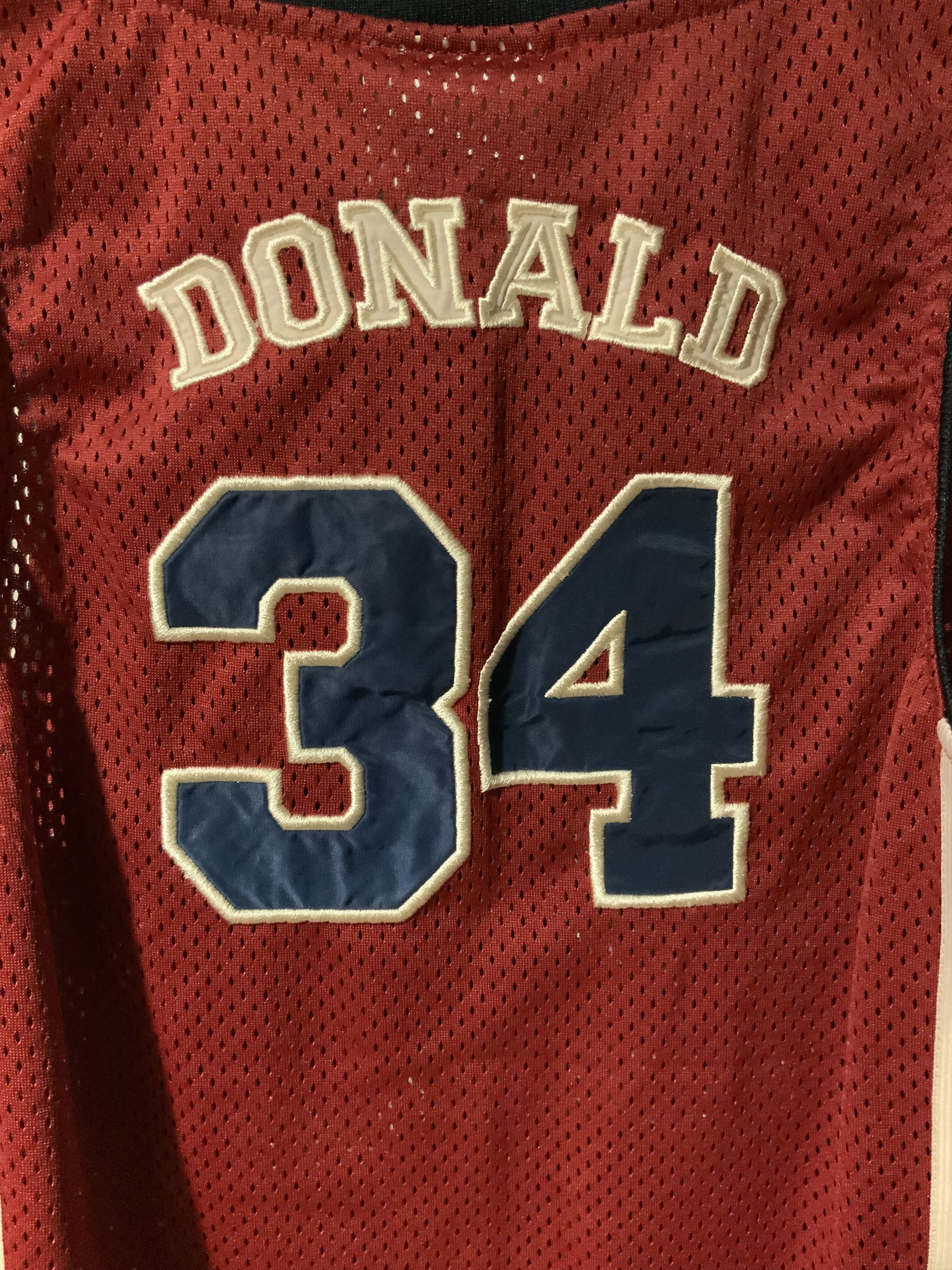 Designer × Vintage Vintage Walt Disney World Donald Youth XL Basketball Jersey Size US XL / EU 56 / 4 - 6 Thumbnail