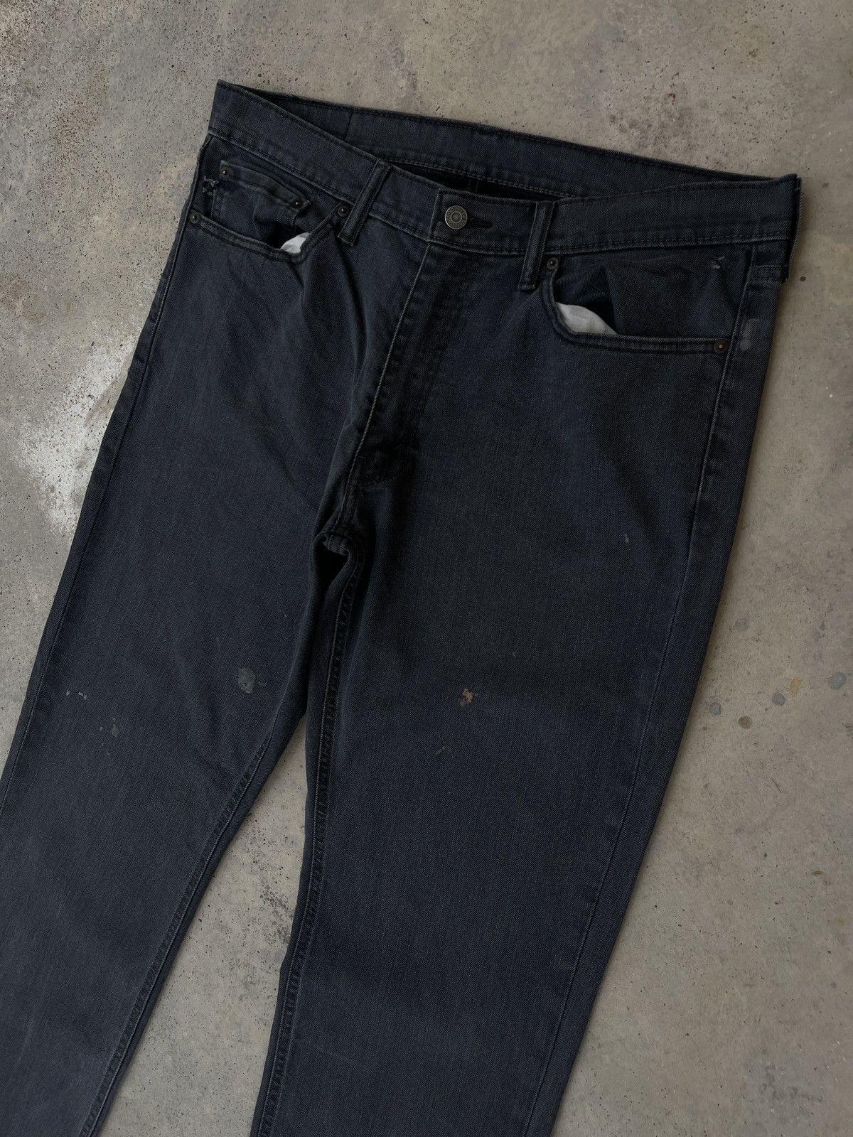 Levi's × Vintage Vintage 90s Levis 541 Faded Black Jeans Size US 38 / EU 54 - 6 Thumbnail