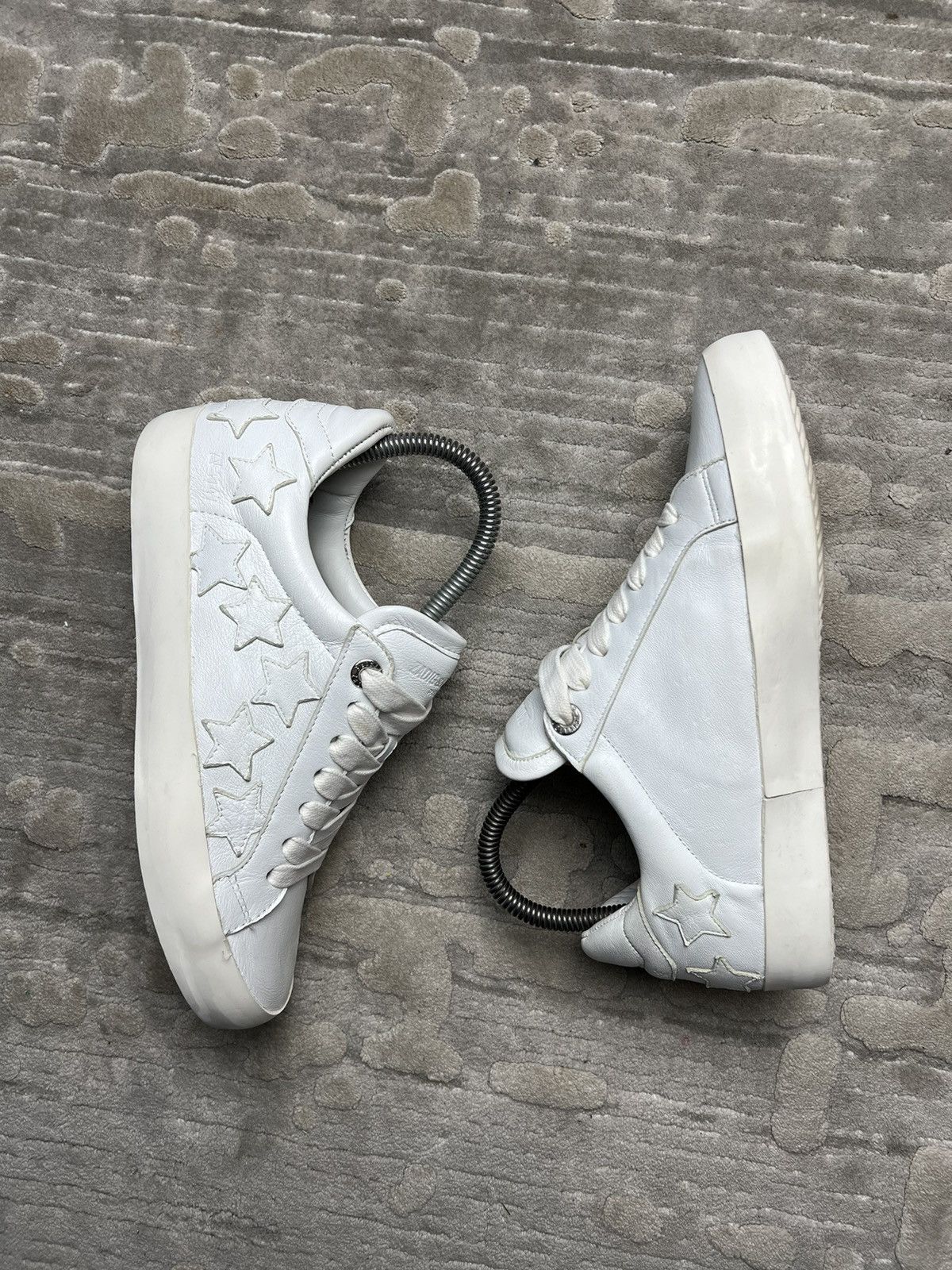 Zadig & Voltaire Zadig & Voltaire low-top sneakers hype leather luxury Size US 6 / IT 36 - 5 Thumbnail