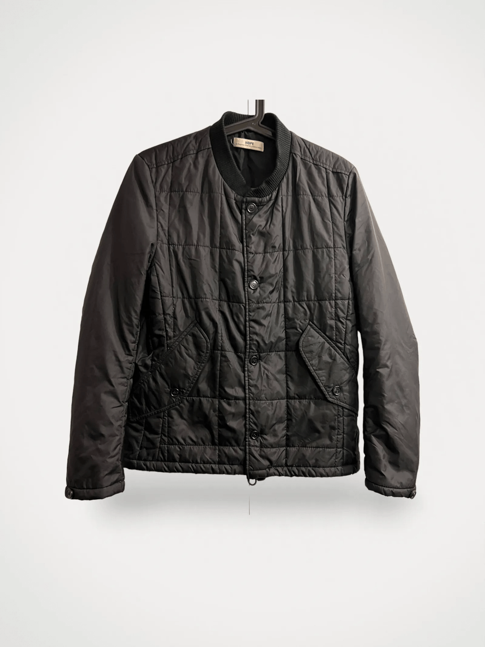 ジャケット・アウター HOPE Stockholm Black Blot Coat Stockholm Patch Black | STUTTERHEIM US