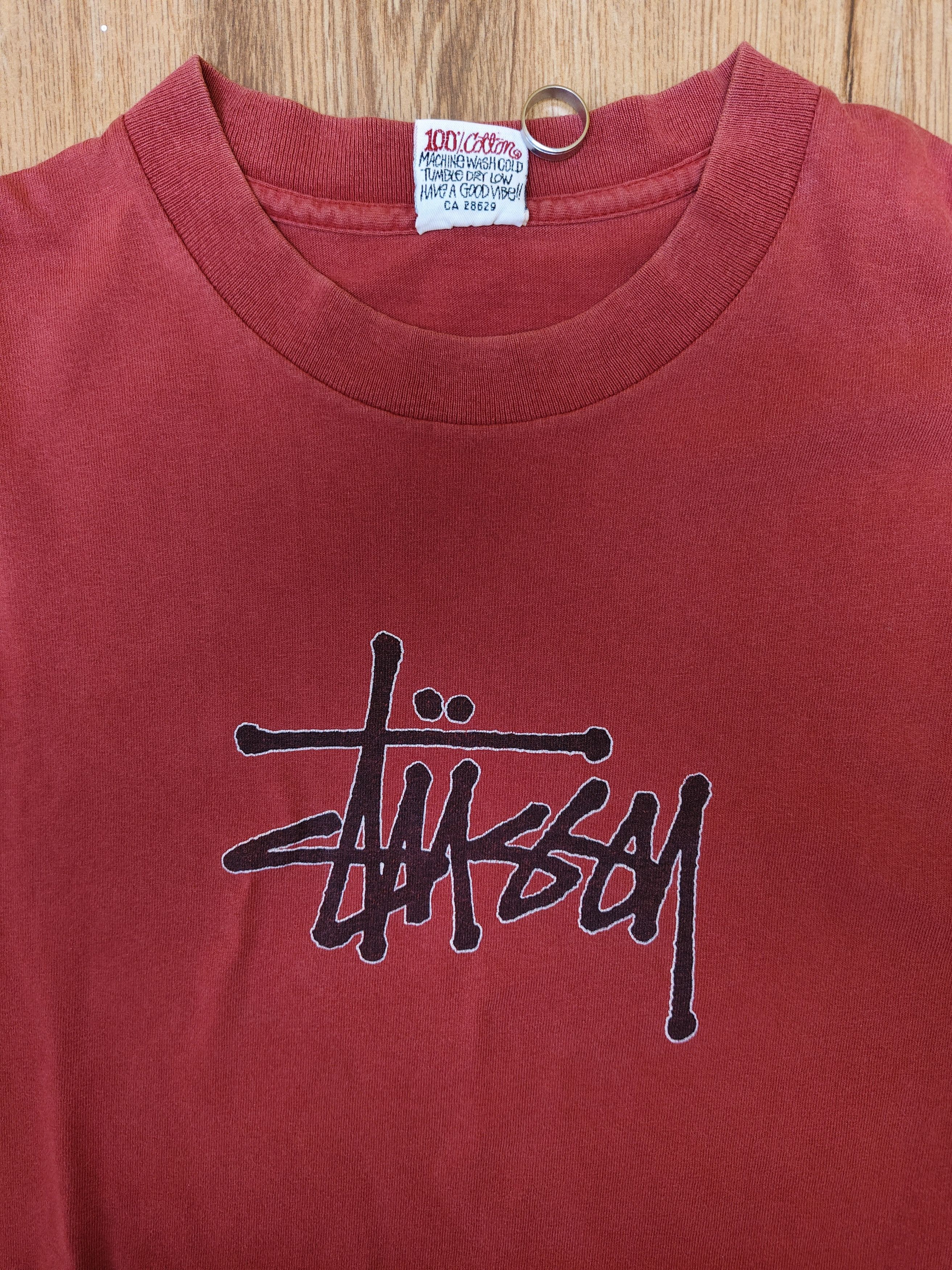 Stussy Vintage Mid 90's Stussy Basic Signature Logo Size US M / EU 48-50 / 2 - 5 Thumbnail