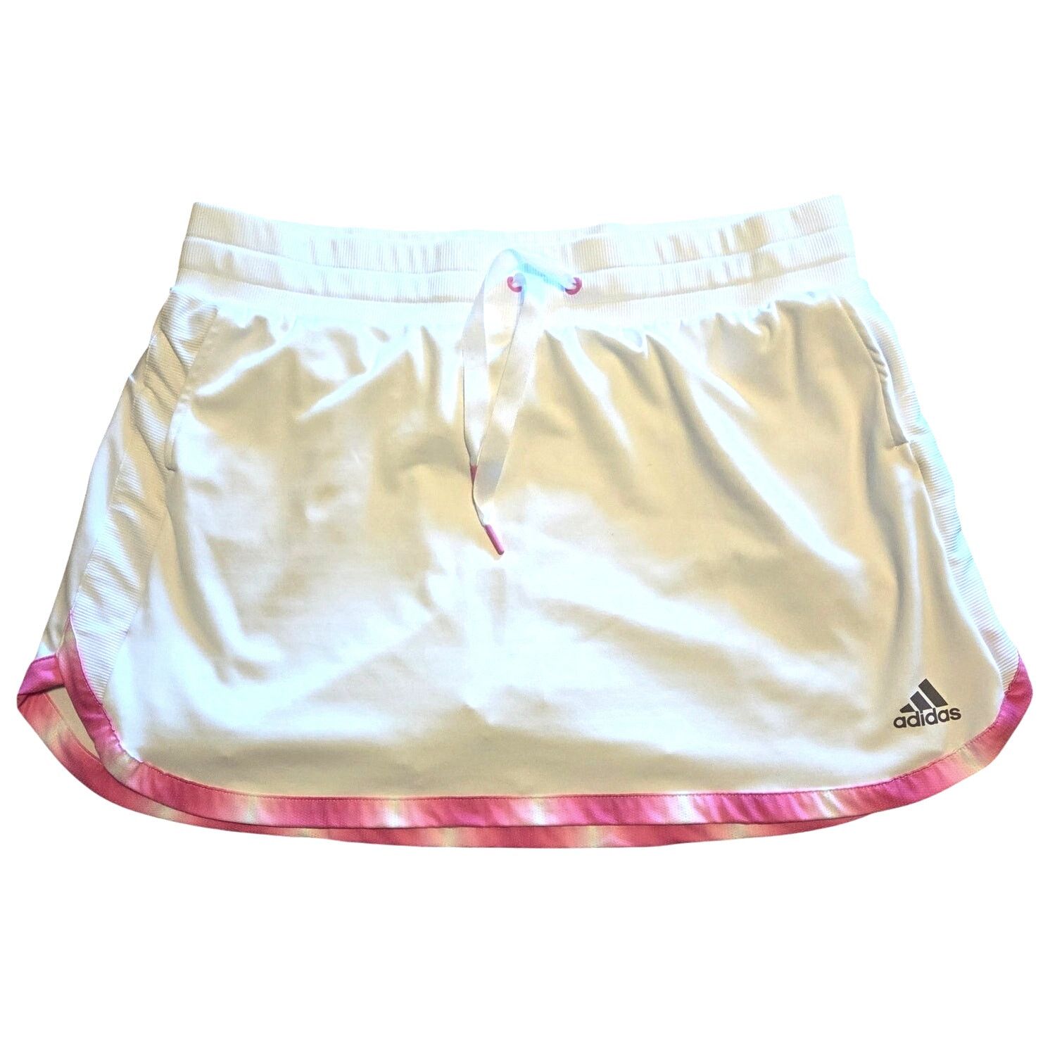 Adidas Adidas Climacool Tennis Skirt White/Pink - Women's XL Size 33" - 2 Thumbnail