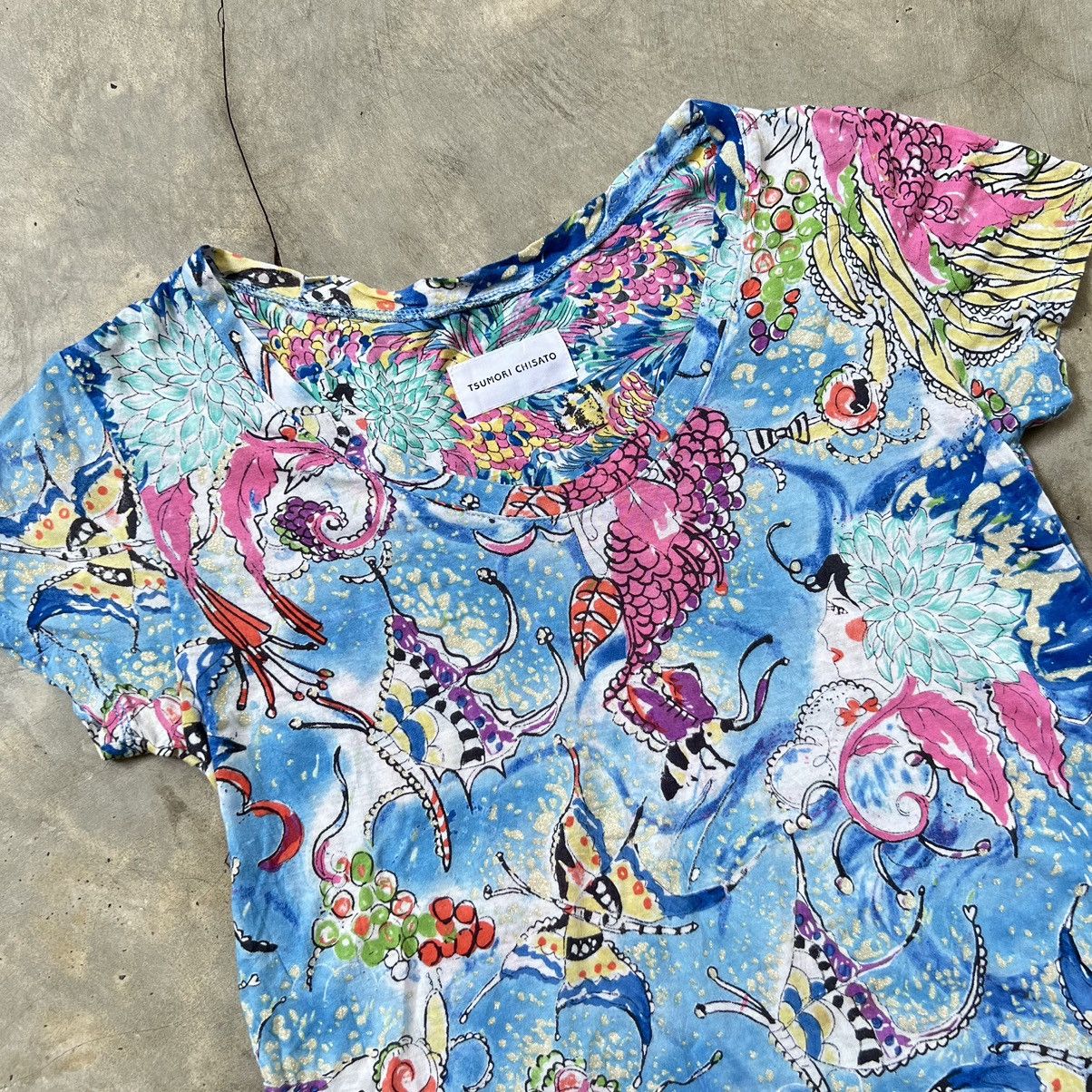 Issey Miyake Tsumori Chisato Printed Shirt Size S / US 4 / IT 40 - 3 Thumbnail