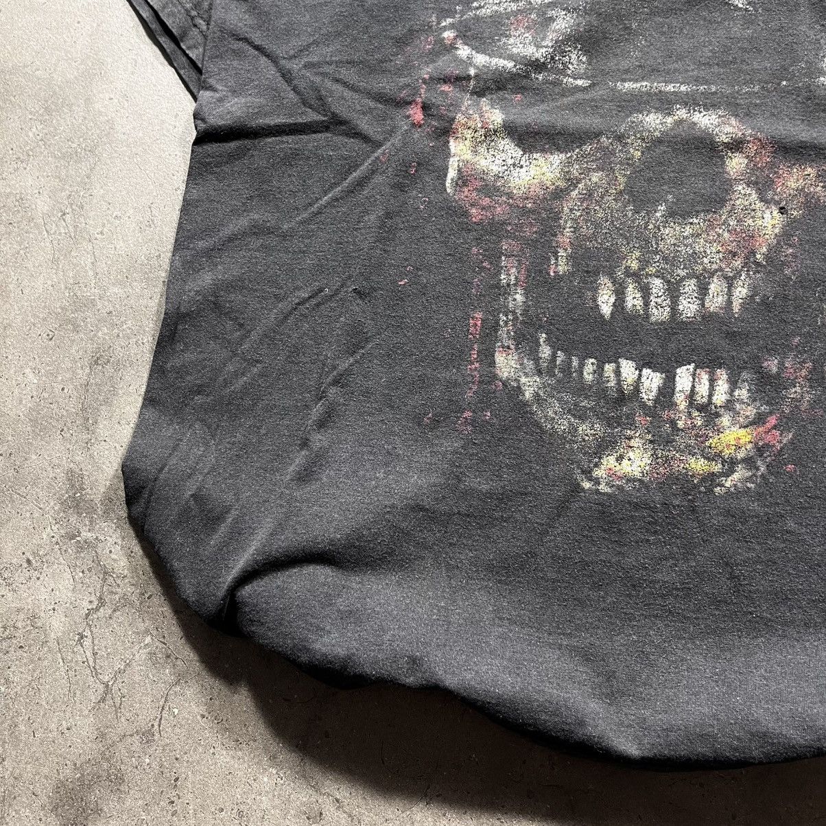 Vintage Vintage 00s Slayer sun faded rock metal band tshirt tee Size US L / EU 52-54 / 3 - 5 Thumbnail