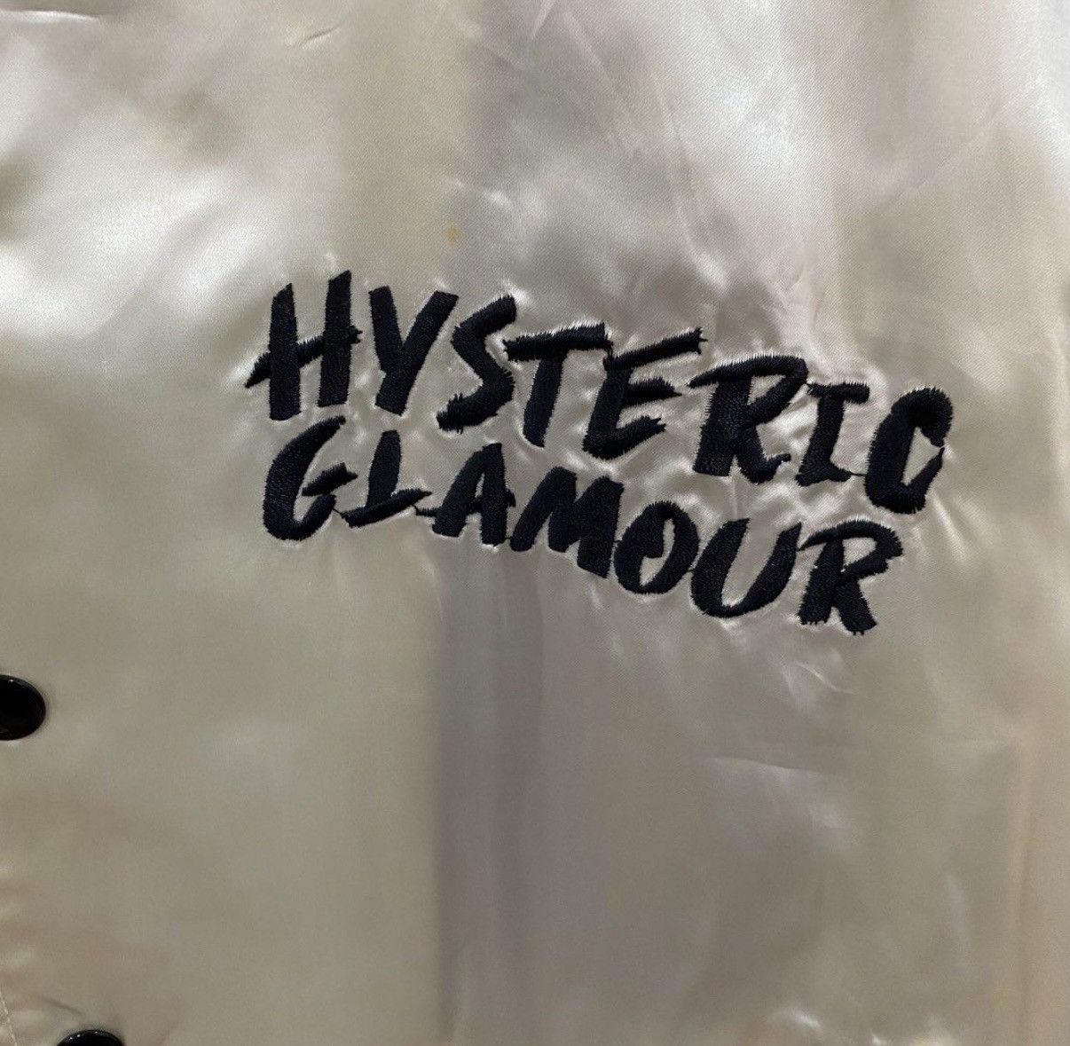 Hysteric Glamour Vintage Hysteric Glamour Satin Bomber Jacket Size US XL / EU 56 / 4 - 3 Thumbnail