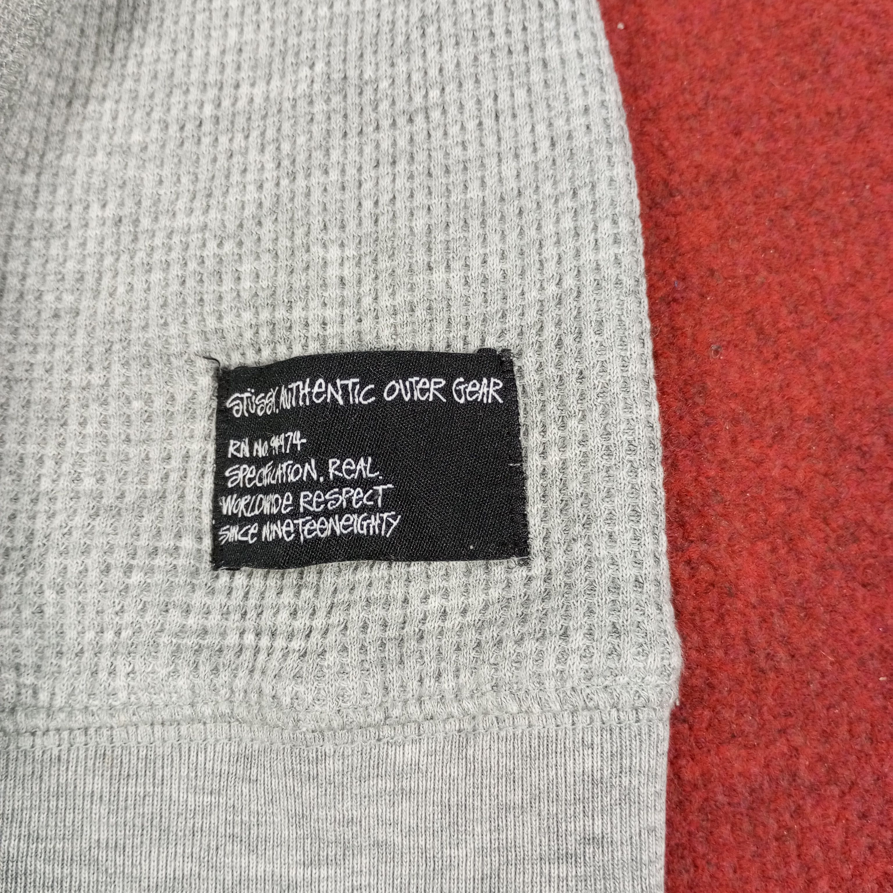 Stussy × Vintage Stussy Streetwear Skateboard Style Custom Art Zipper Hoodies Size US M / EU 48-50 / 2 - 8 Thumbnail