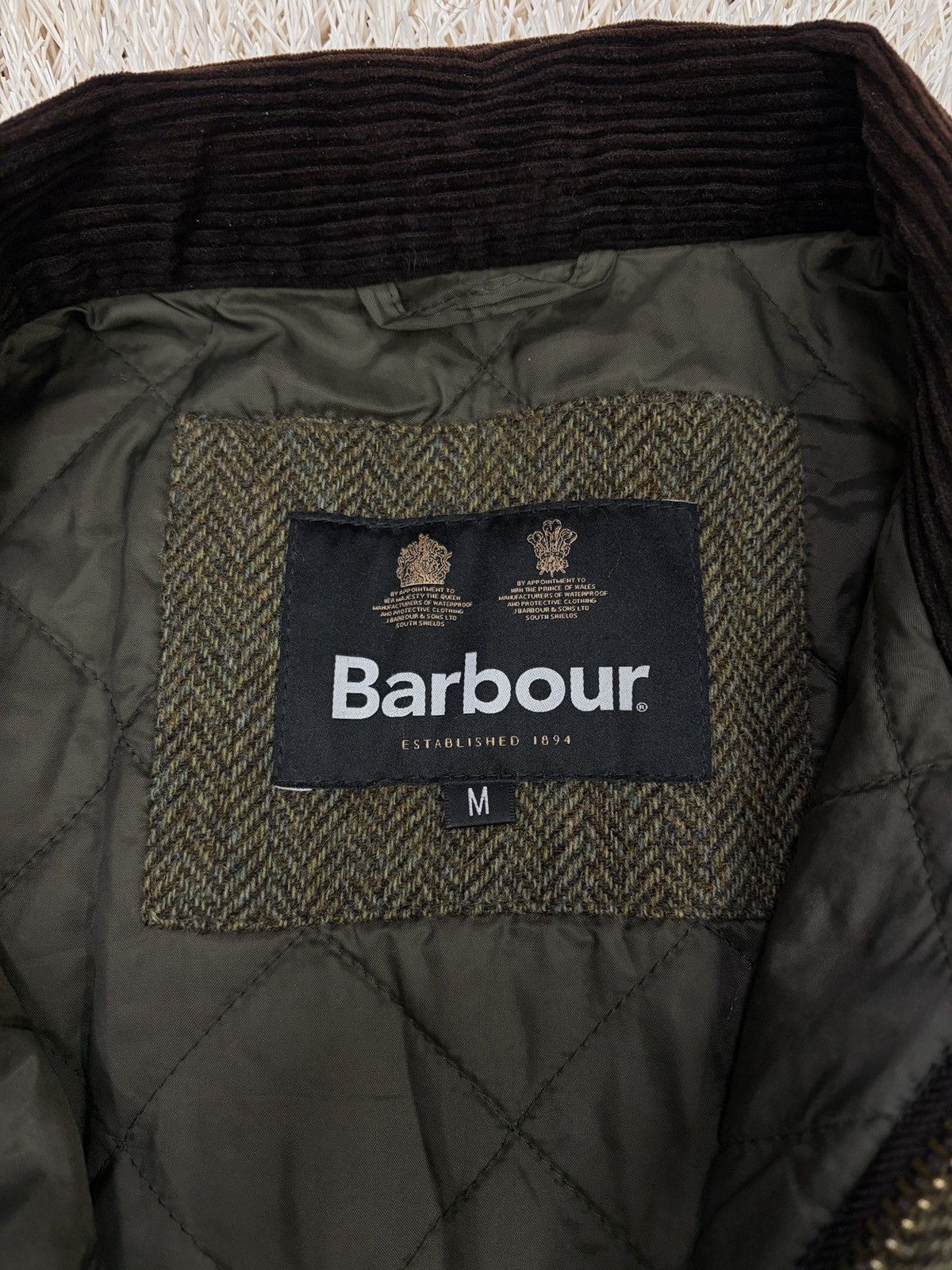 Barbour Barbour Hereford Wax Jacket Brown Men's M waxed cotton Size US M / EU 48-50 / 2 - 4 Thumbnail