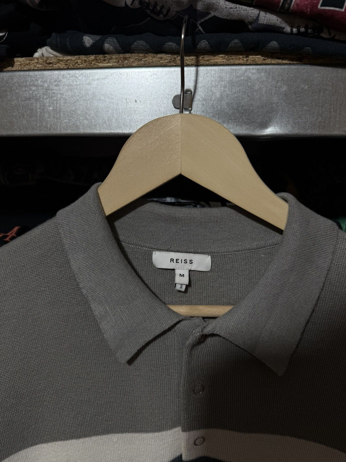 Reiss Luxury Reiss Cairns Colour Block Street Fashion Polo Shirt Size US M / EU 48-50 / 2 - 4 Thumbnail