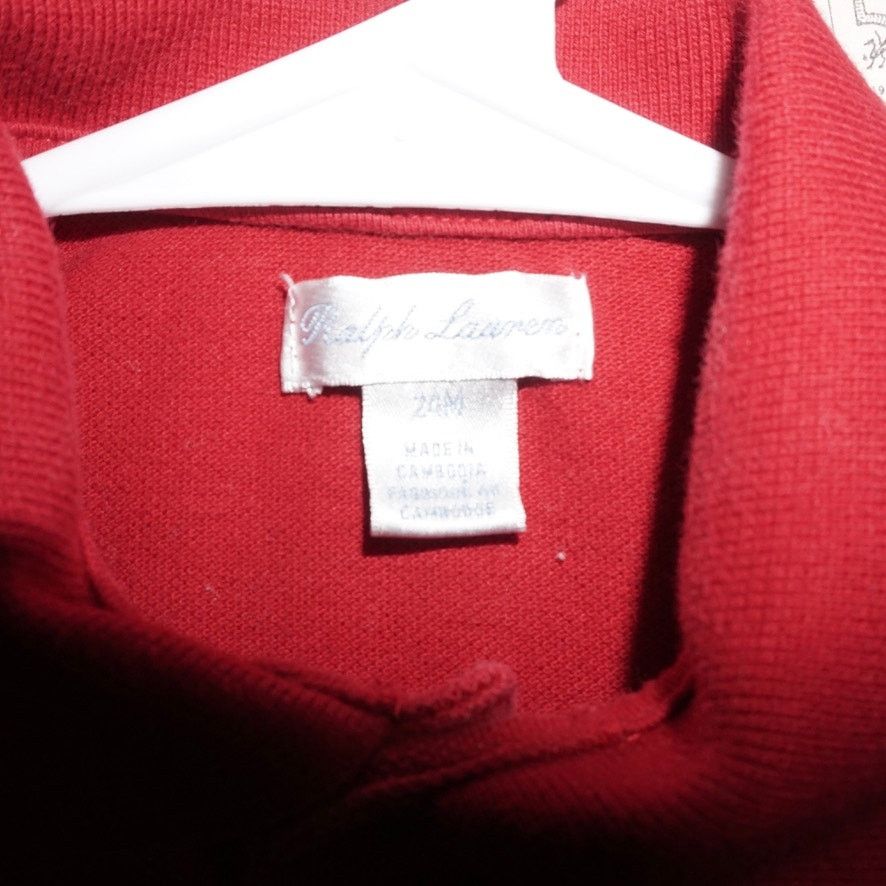 Polo Ralph Lauren 24M - Vintage Y2K Polo Ralph Lauren embroider bear LS shirt Size US S / EU 44-46 / 1 - 3 Thumbnail