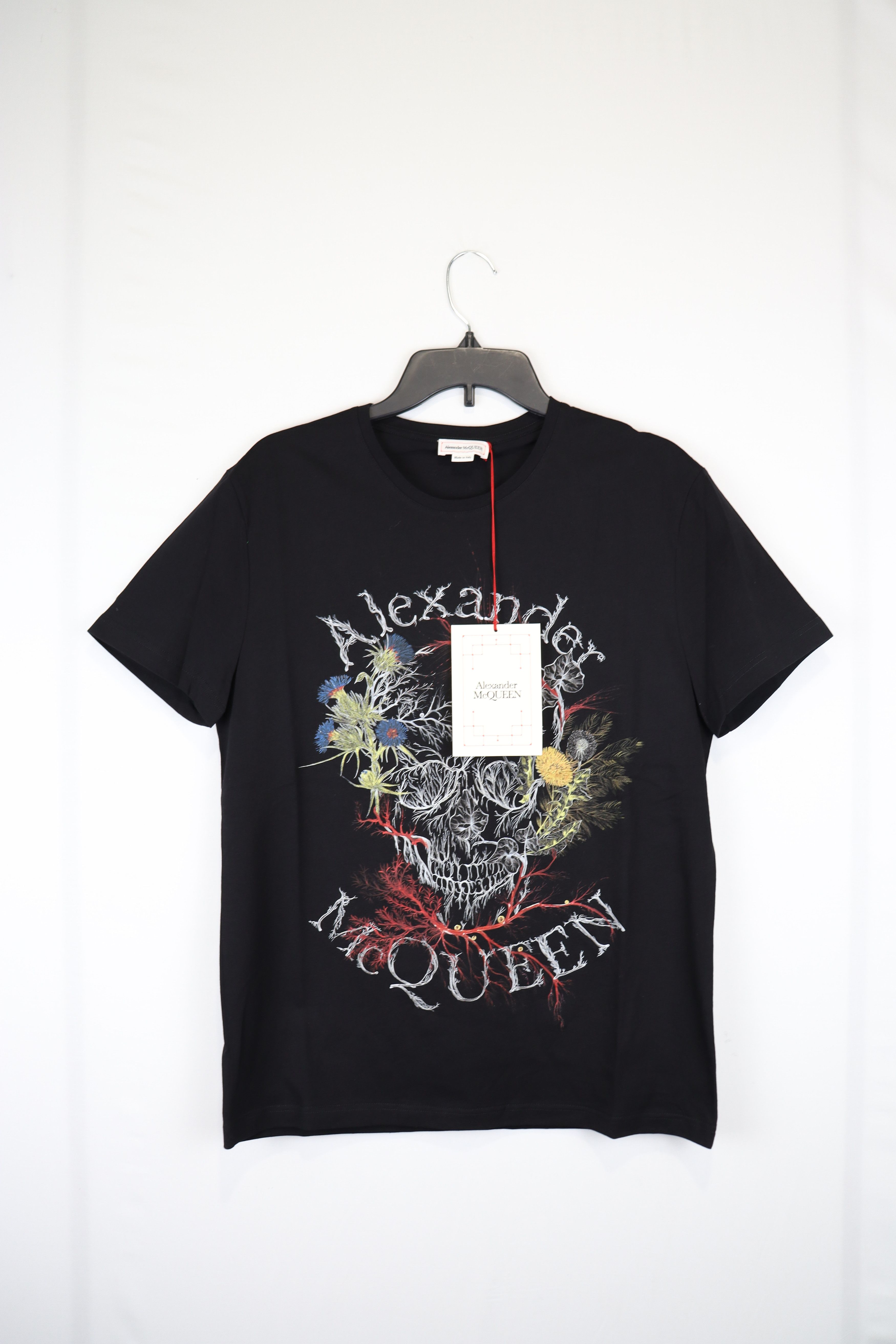 image of Alexander Mcqueen O1Rshd10124 T-Shirt In Black, Men's (Size Medium)