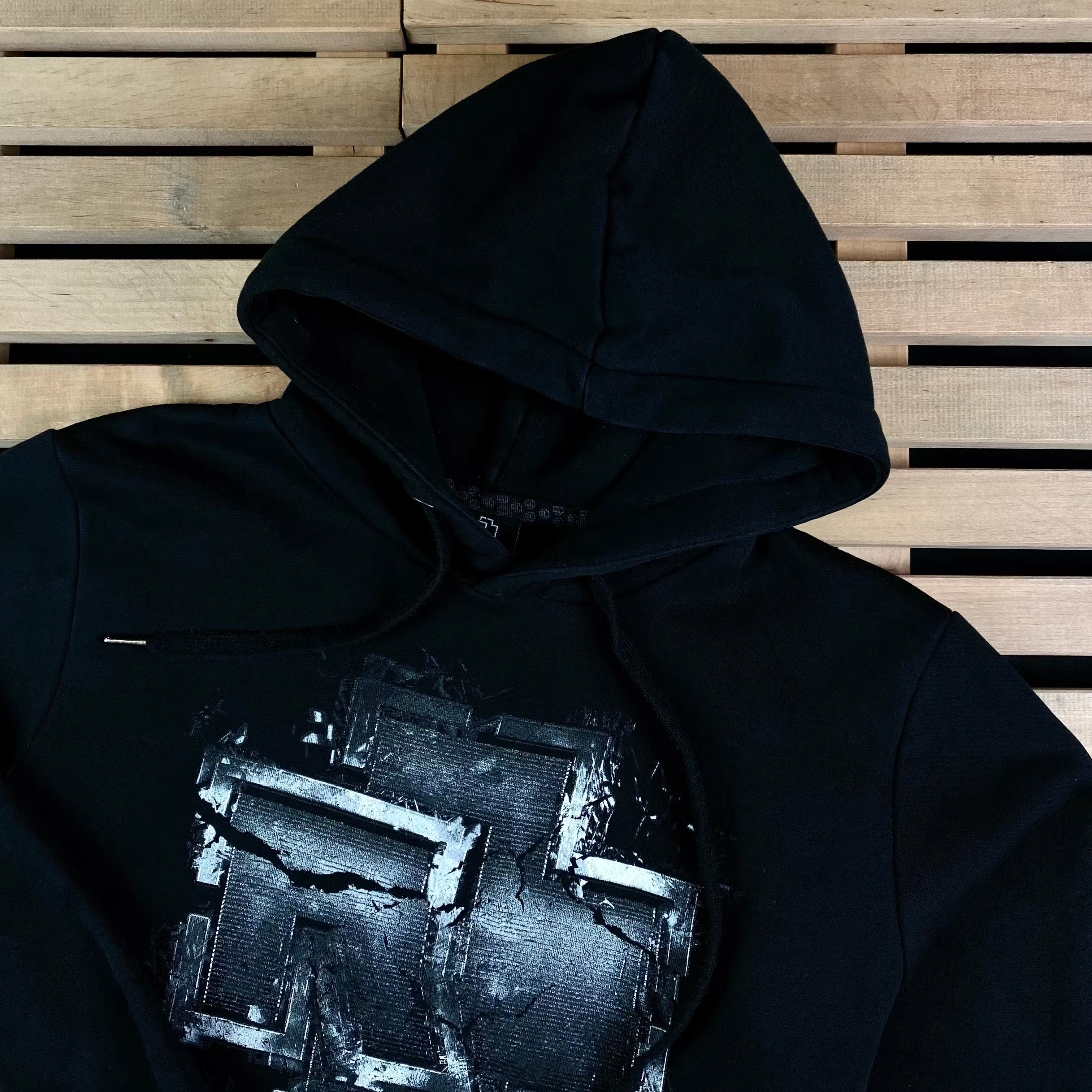 Band Tees × Vintage Mens Hoodies Rammstein Vintage Size M Size US M / EU 48-50 / 2 - 2 Thumbnail