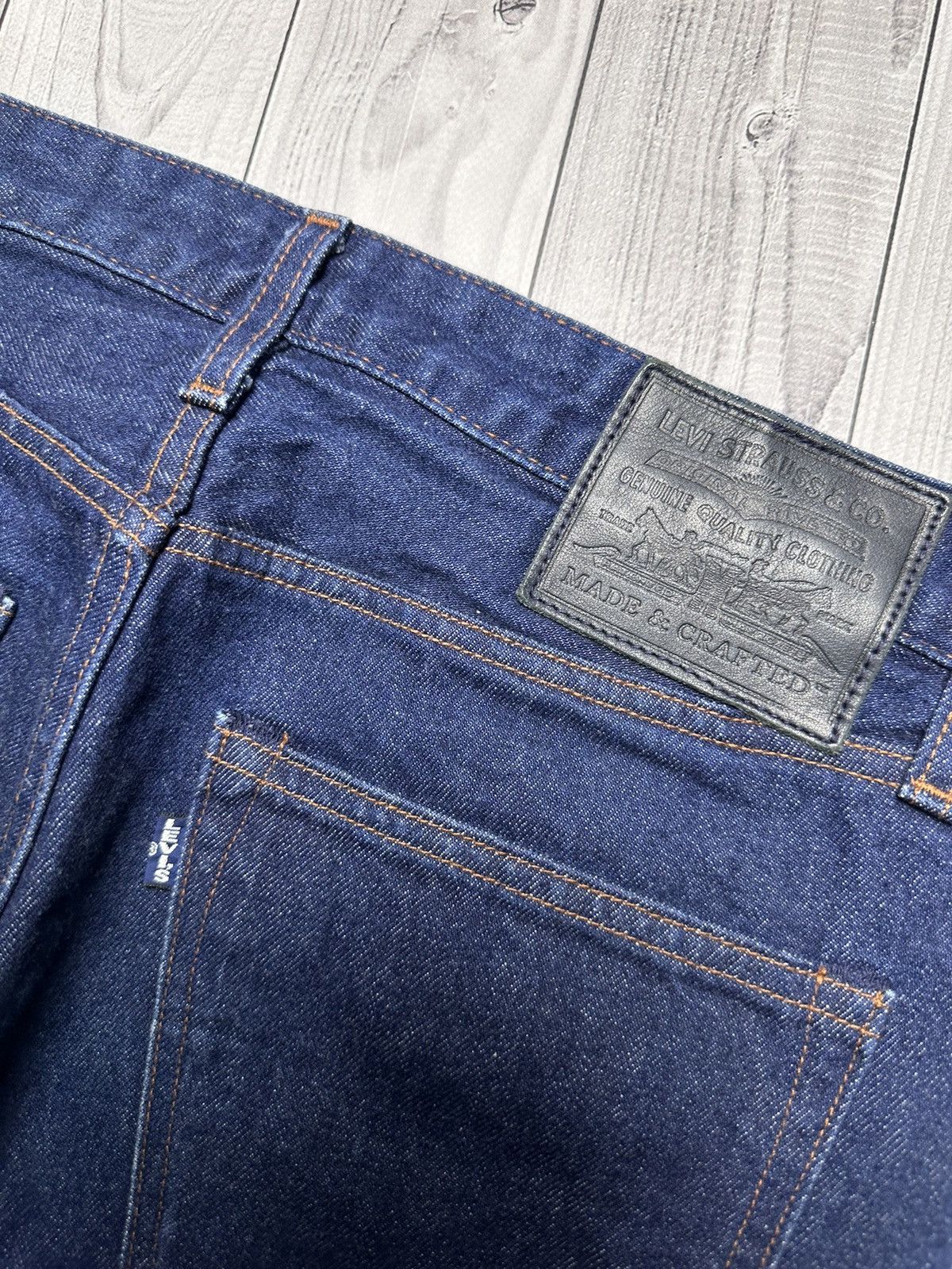 Levi's Made & Crafted × Levi's Vintage Clothing × Vintage Vintage Levi’s x Japan Denim selvedge Made & Crafted Draft Size US 28 / EU 44 - 6 Thumbnail