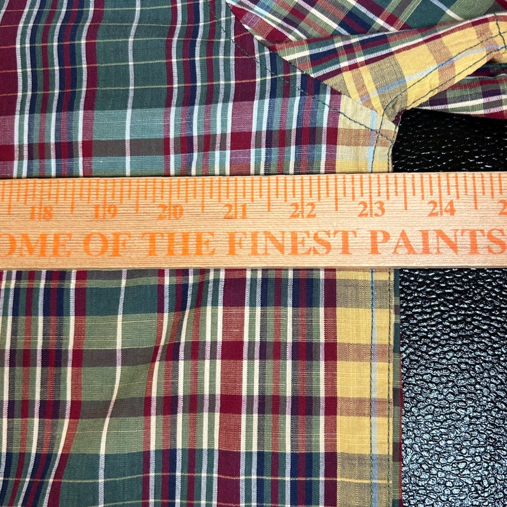 Roundtree & Yorke Roundtree & Yorke Plaid Shirt Short Sleeve Button Up Colorful Mens Medium NWT Size US M / EU 48-50 / 2 - 6 Thumbnail