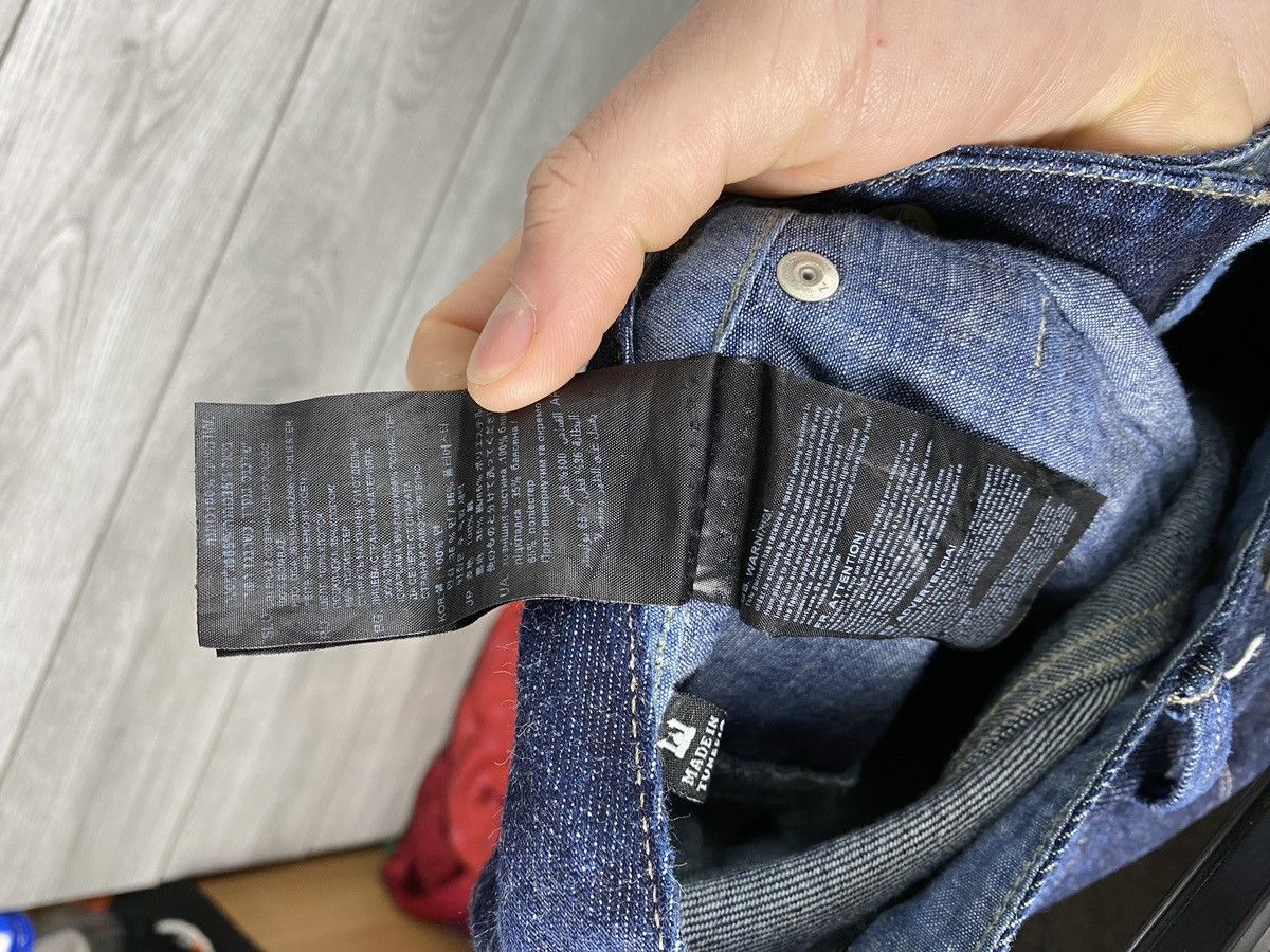 G-Star Mens G-Star Raw 3D Dimension Tapered Denim Flared Pants Size US 34 / EU 50 - 19 Thumbnail