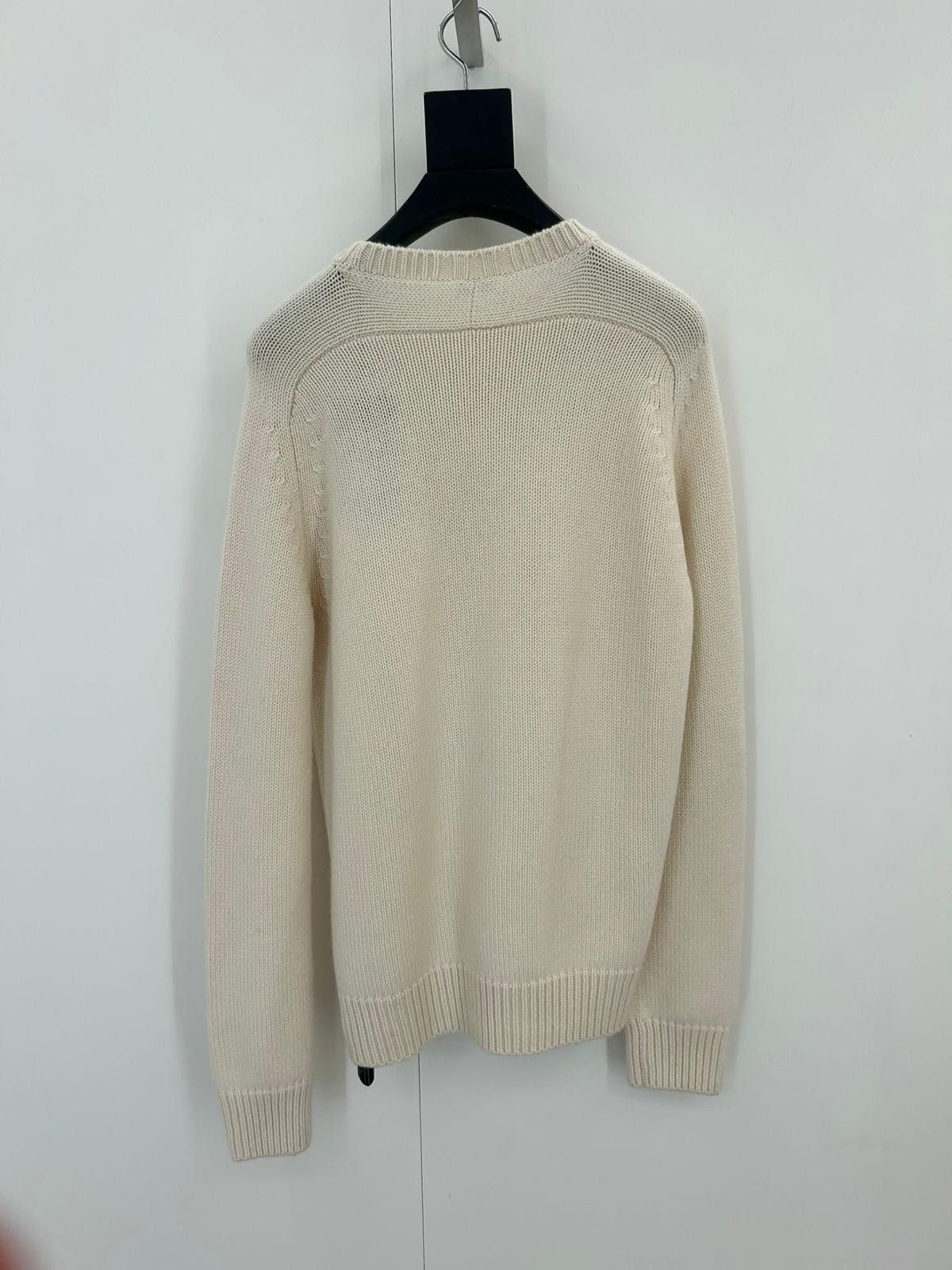 Saint Laurent Paris ROUND NECK SWEATER WITH LONG RAGLAN SLEEVES Size US XXL / EU 58 / 5 - 4 Thumbnail