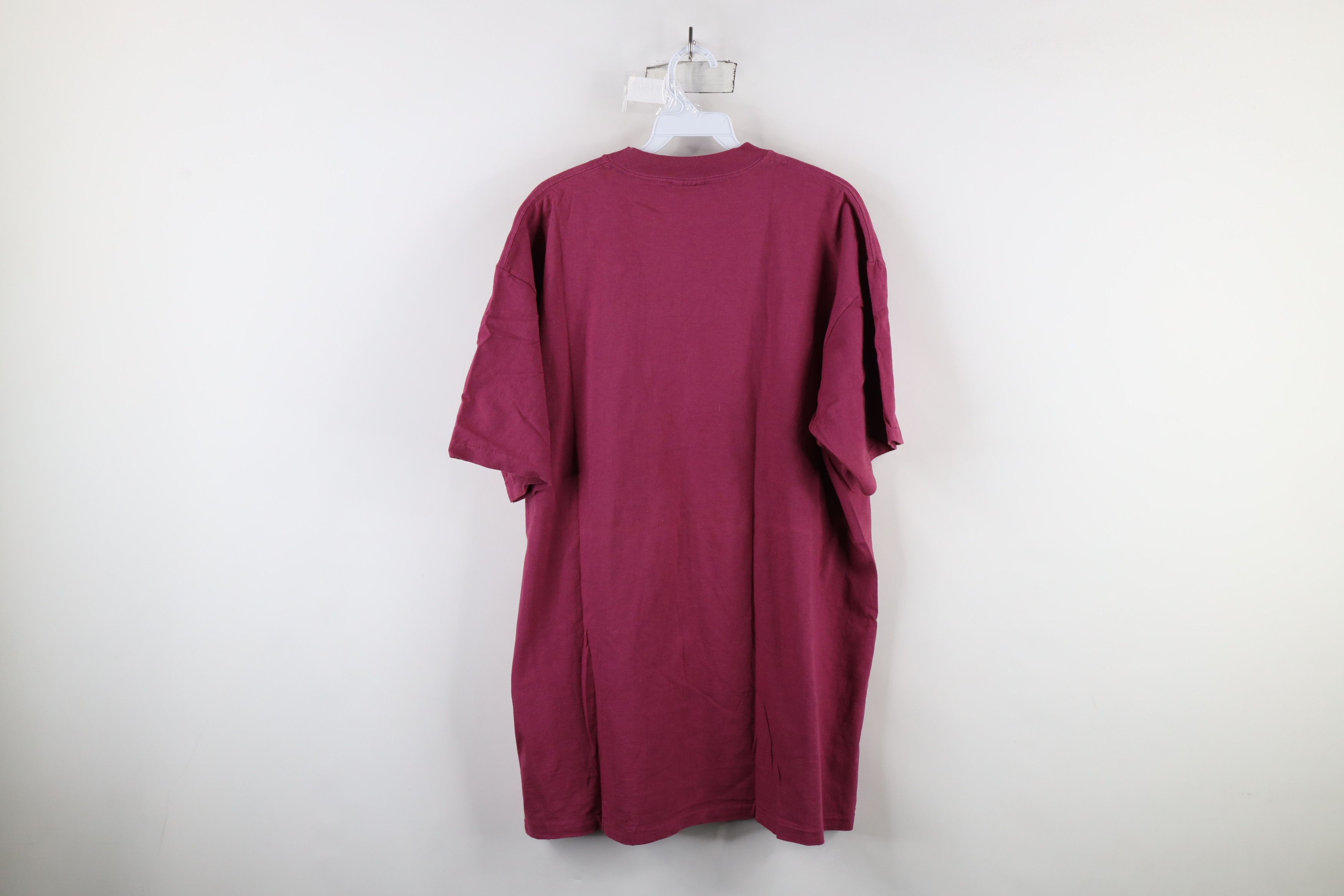 Vintage Vintage 90s Streetwear Cod Massachusetts T-Shirt Pink Size US XL / EU 56 / 4 - 8 Thumbnail