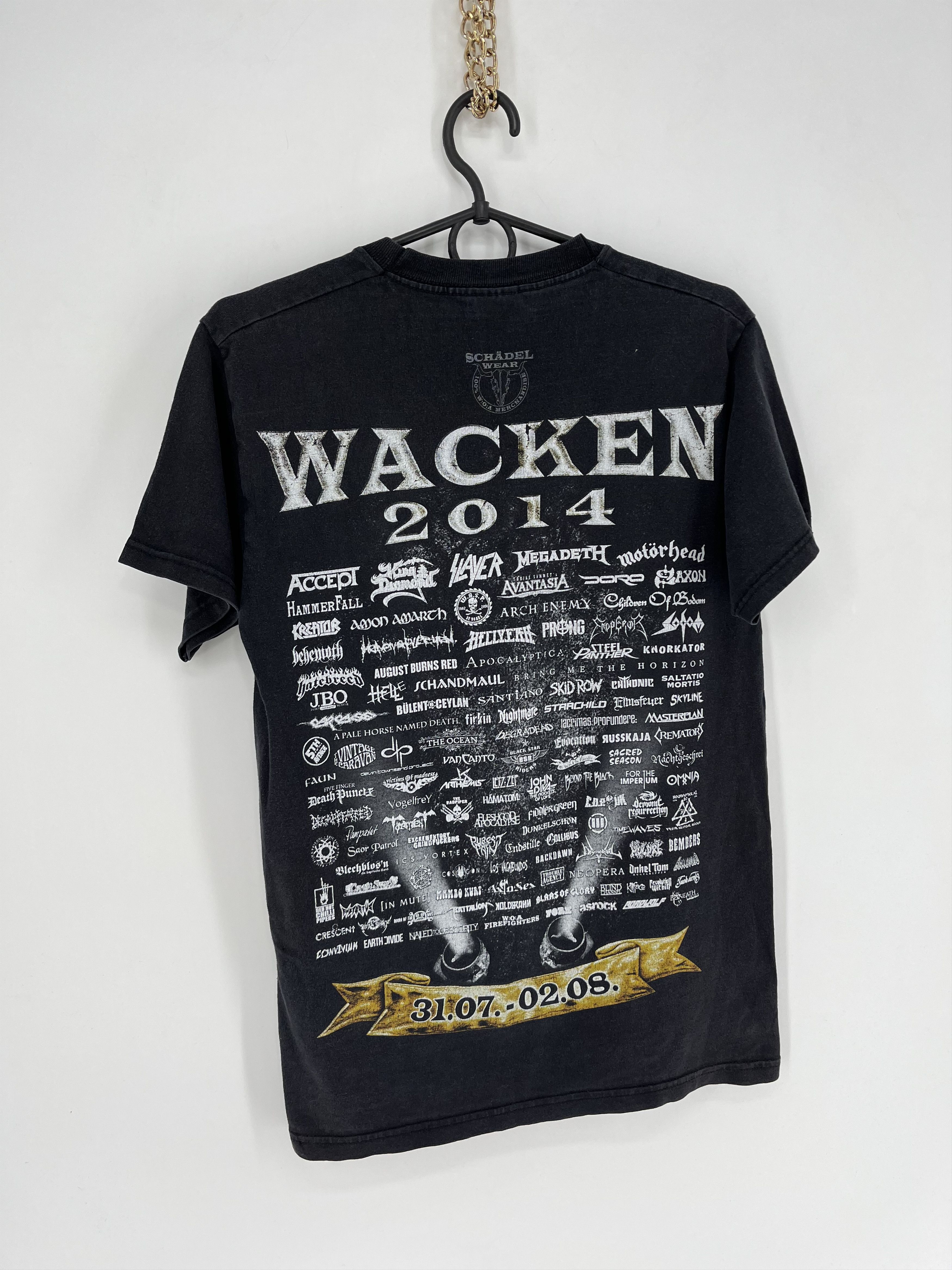 Band Tees 🔥MAKE OFFERS🔥Vintage Wacken W:O:A tee Travis Scott style Size US S / EU 44-46 / 1 - 10 Thumbnail