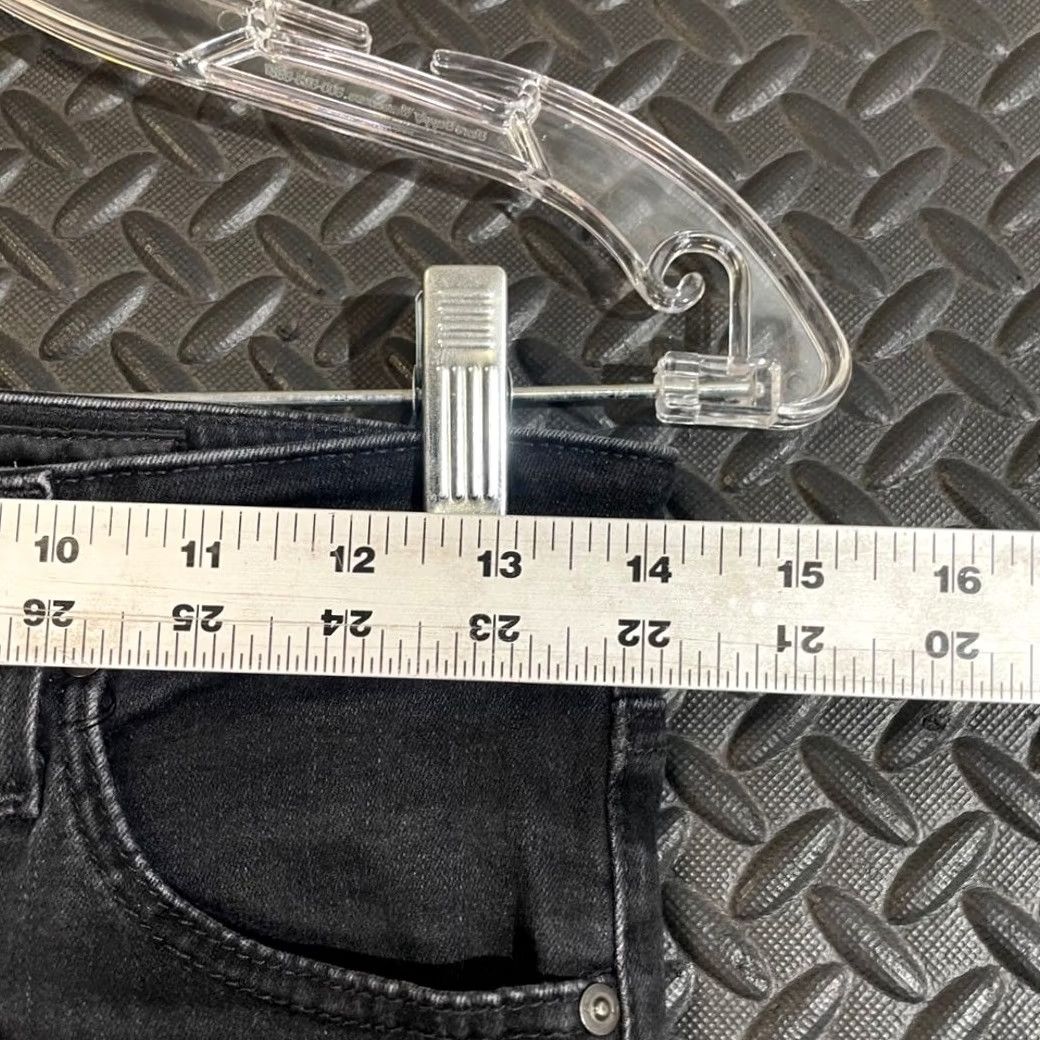 Denime AG Adriano Goldschmied Jeans Prima Cigarette Leg Black Wash Denim Women Size 26 Jeans Women 26 Black AG Adriano Goldschmied Primeiro Cigarette? Size 26" / US 2 / IT 38 - 6 Thumbnail