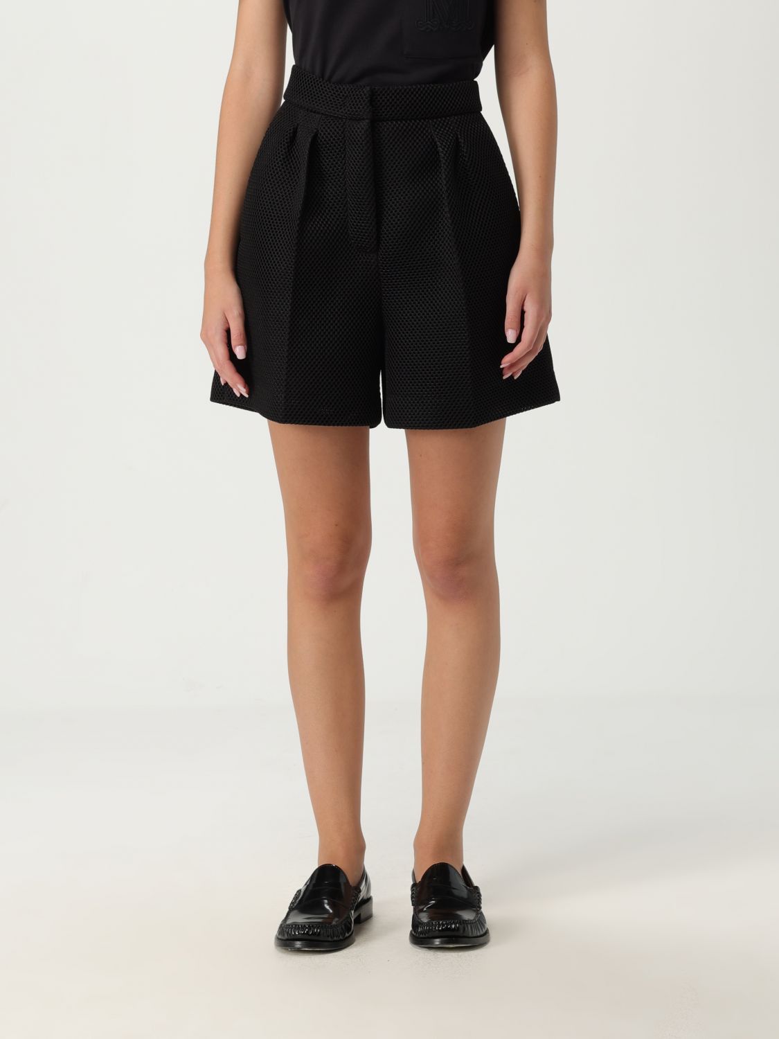 Max Mara Max Mara Short Woman Black Size 28" / US 6 / IT 42 - 1 Thumbnail