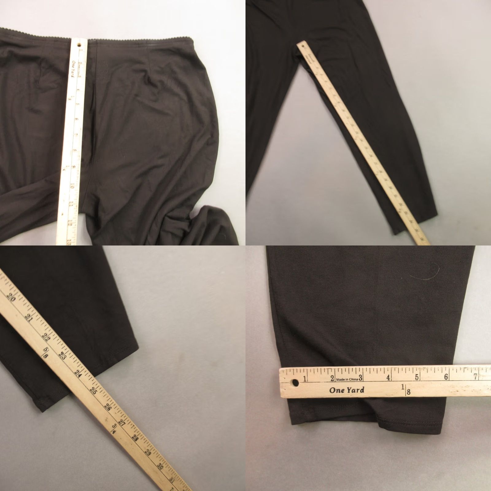 J. Jill J Jill Pants Women Small Petite Straight Leg Lightweight Brown Size 28" / US 6 / IT 42 - 8 Thumbnail