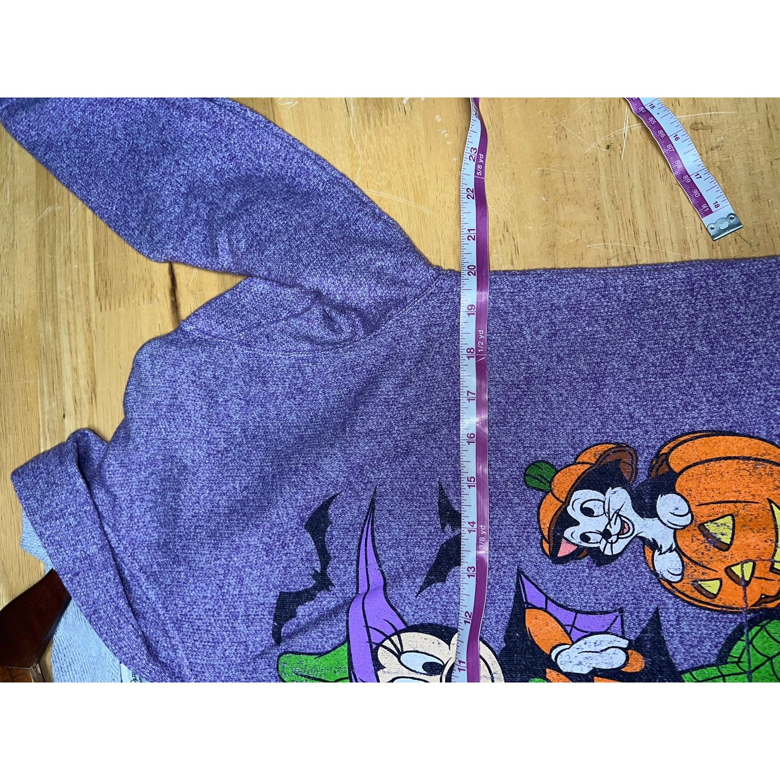 Vintage Womens Disney Parks Halloween Hoodie Zip Up Walt World Large Size L / US 10 / IT 46 - 10 Thumbnail
