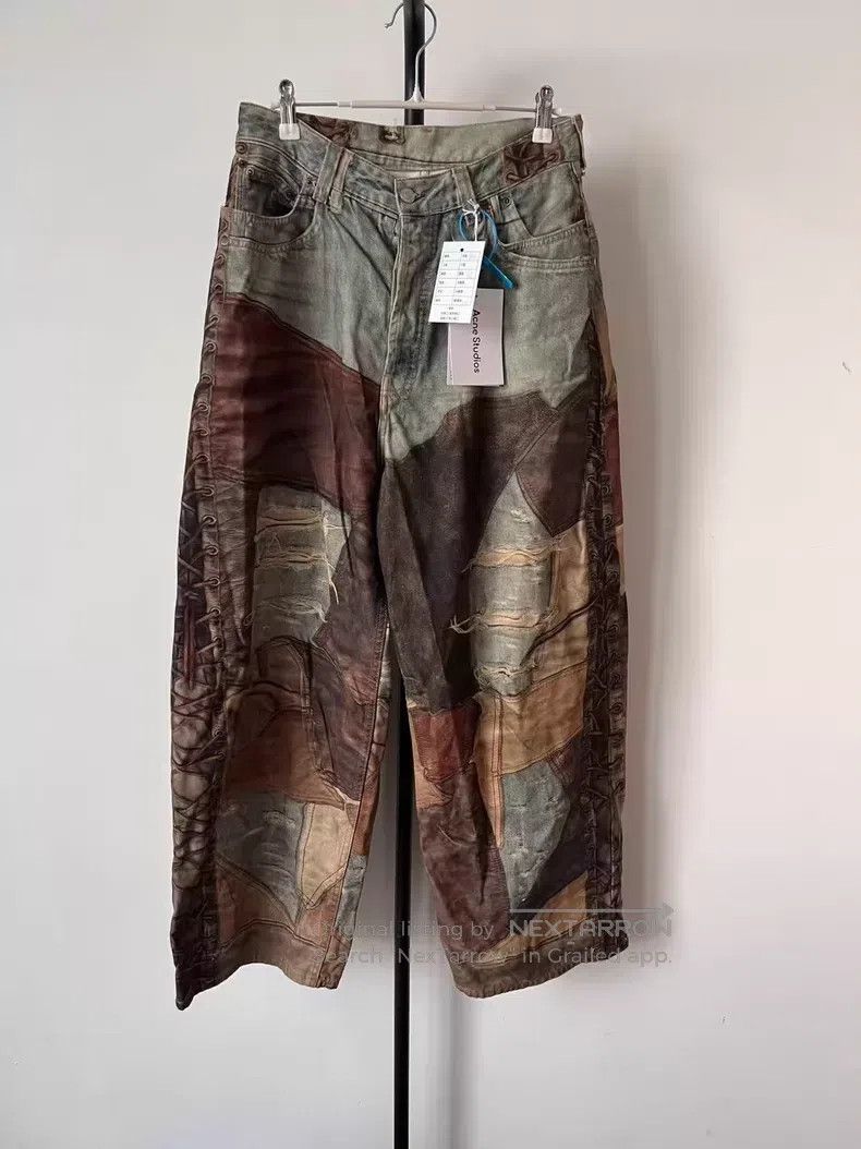 Acne Studios Acne Studios Super Graffiti Heavy Full Print Dirtyfit Illu Size US 44 / EU 60 - 1 Thumbnail