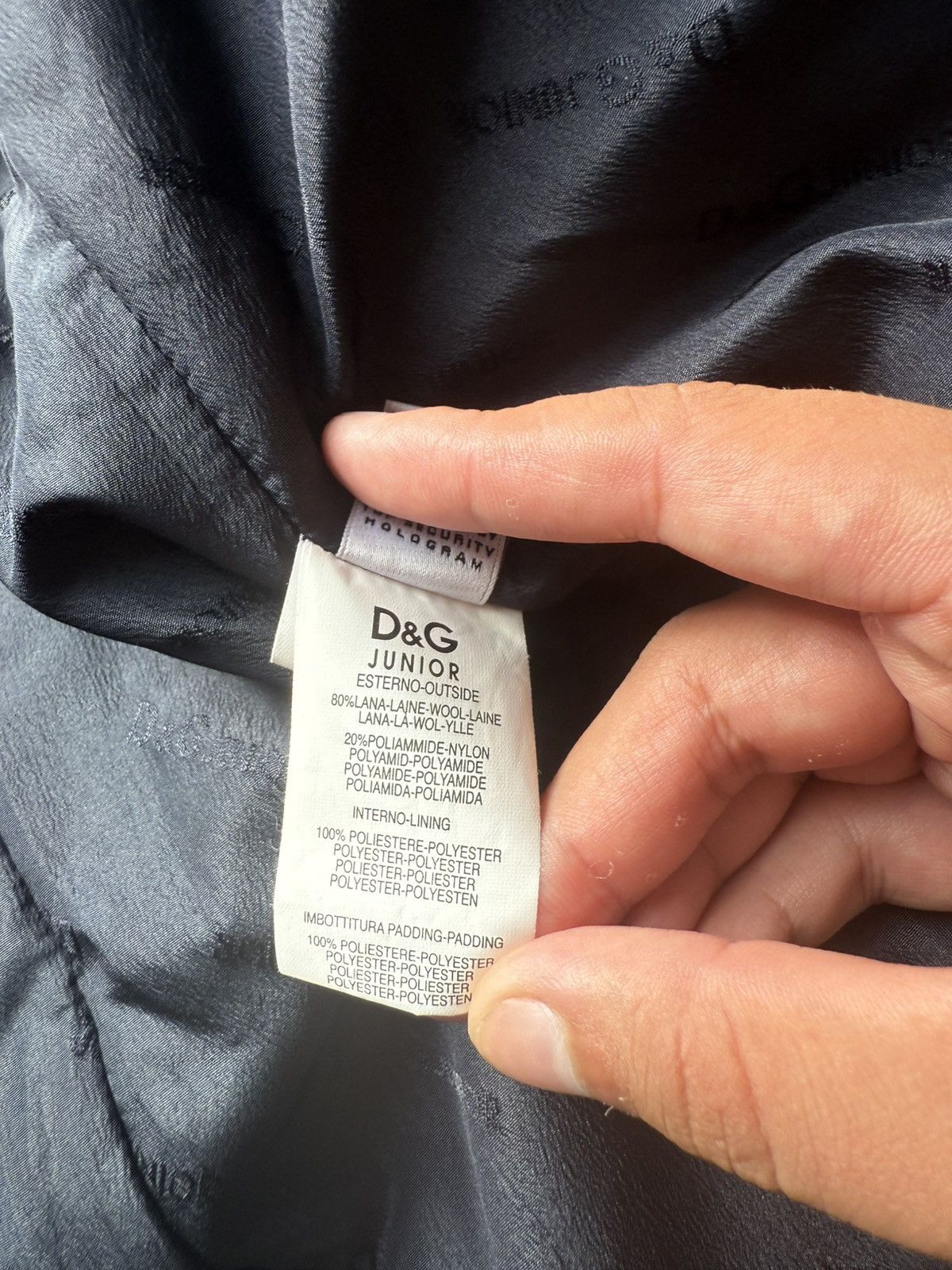 Dolce & Gabbana Coat D&G 80% Lana wool very rare model luxury style Size S / US 4 / IT 40 - 14 Thumbnail