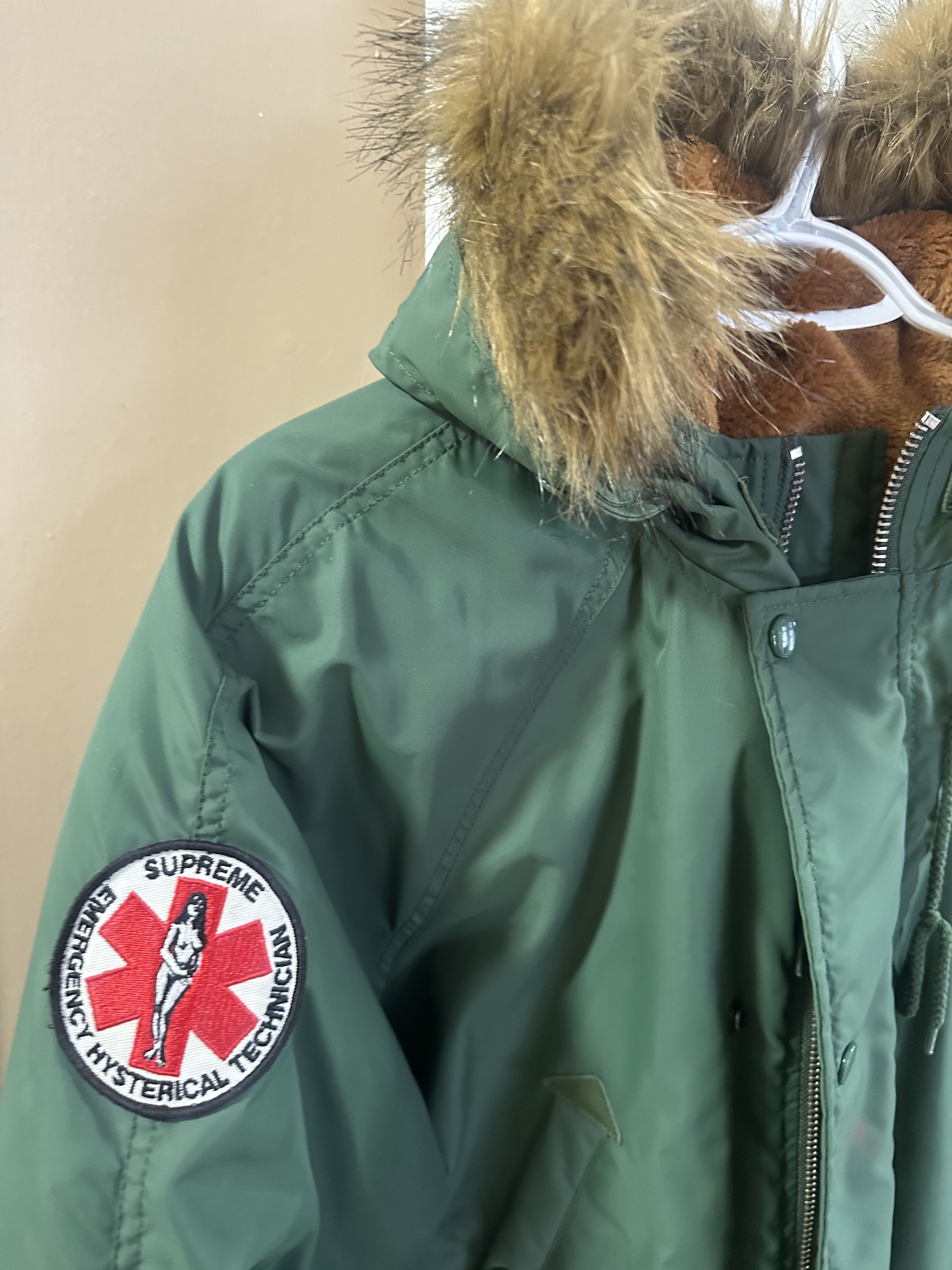 Supreme Supreme Hysteric Glamour N-3B Parka Size US M / EU 48-50 / 2 - 3 Thumbnail