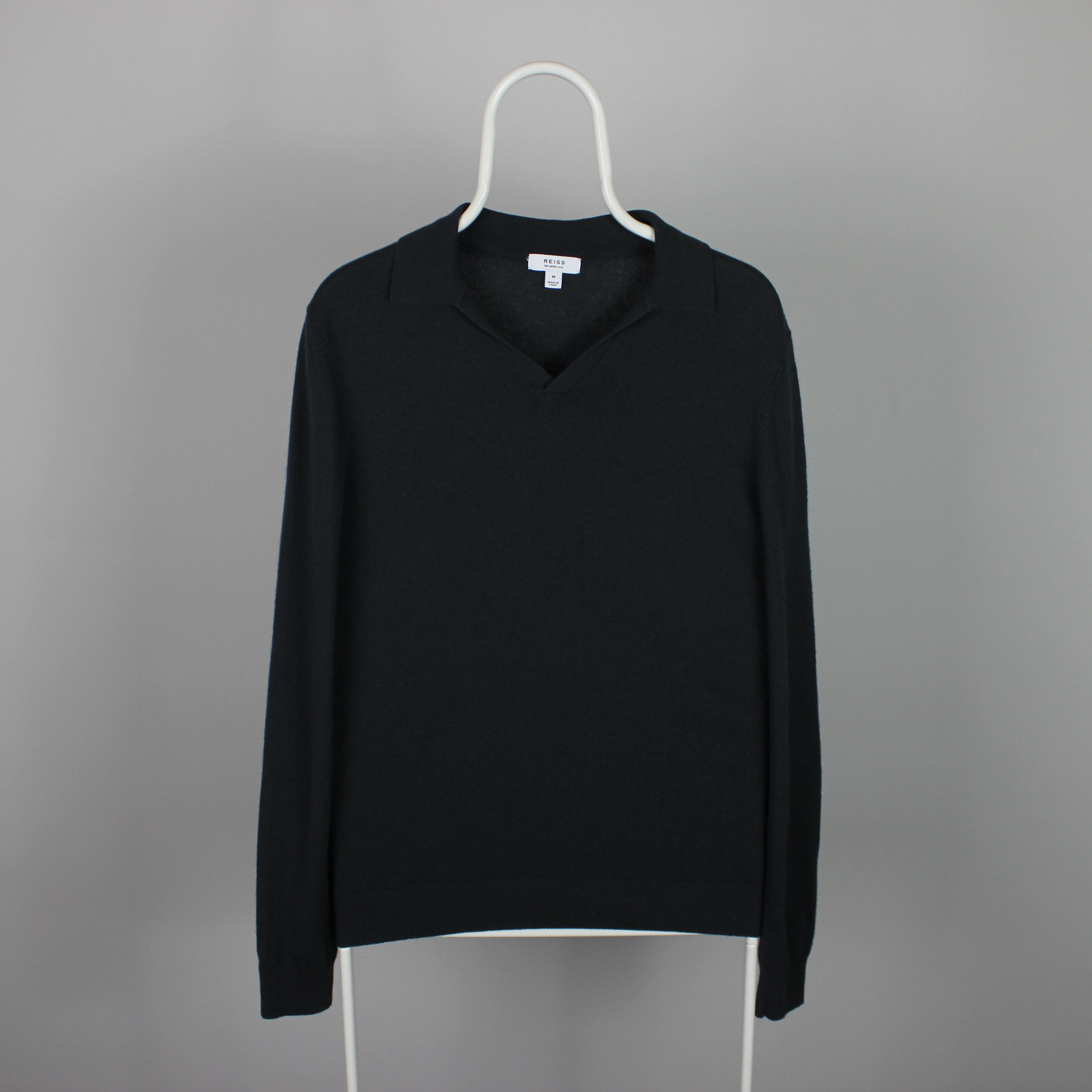 Reiss Reiss Swifts jumper sweater merino wool M gray graphite Size US M / EU 48-50 / 2 - 3 Thumbnail
