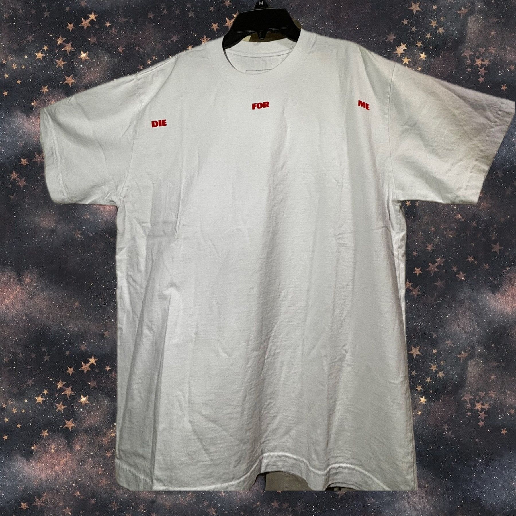 XO The weekend official “die for me” medium Tshirt NWOT Size US M / EU 48-50 / 2 - 1 Thumbnail