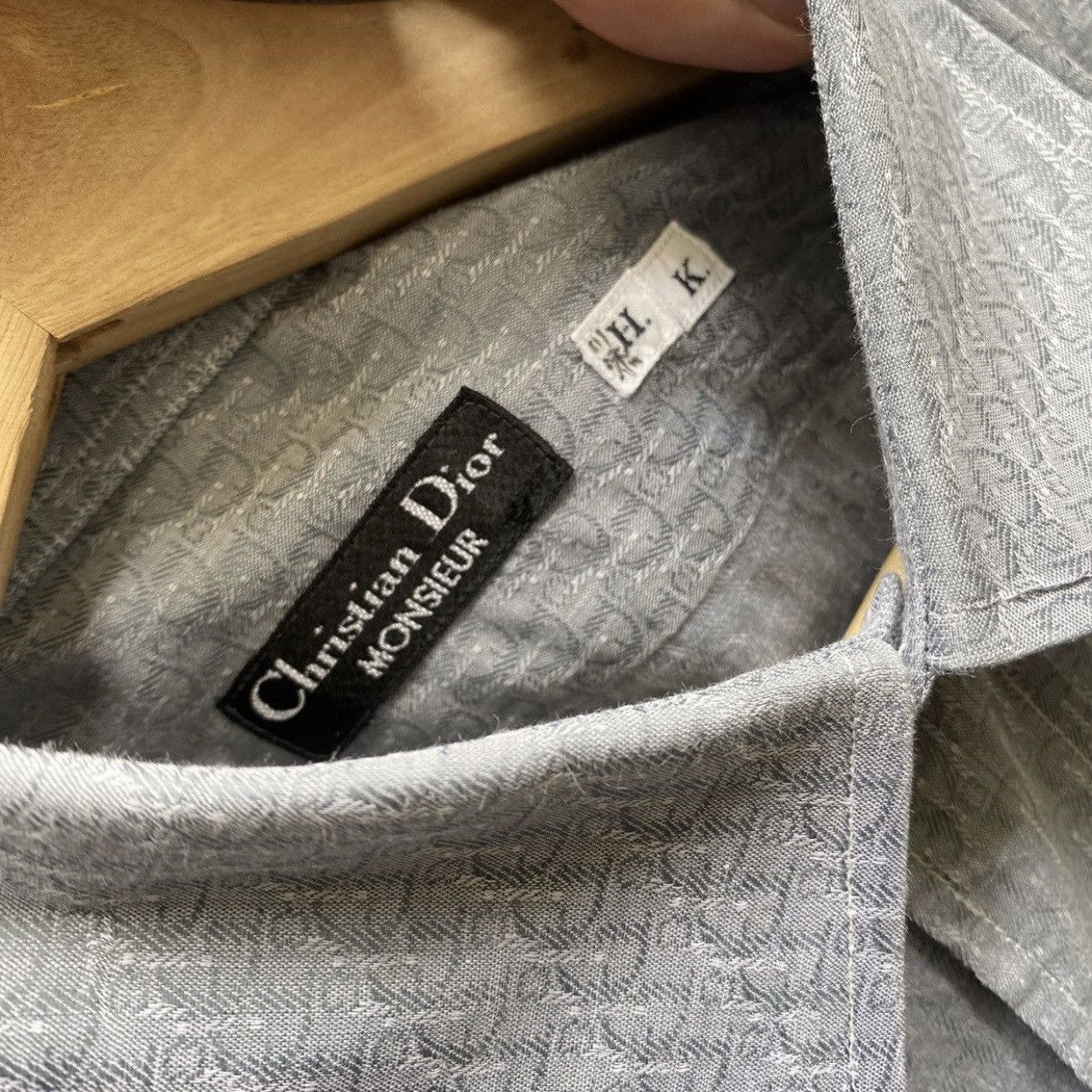Christian Dior Monsieur × Vintage Christian Dior Monsieur Oblique Shirts Size US L / EU 52-54 / 3 - 8 Thumbnail