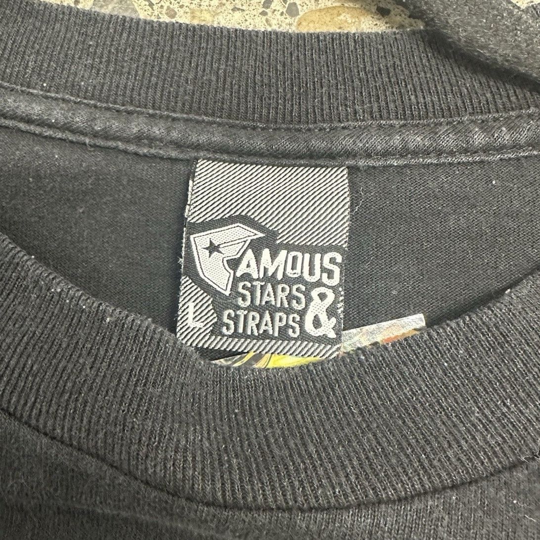Famous Stars And Straps Vintage Y2K Famous Stars And Straps T-Shirt Big Logo Large Size US L / EU 52-54 / 3 - 3 Thumbnail