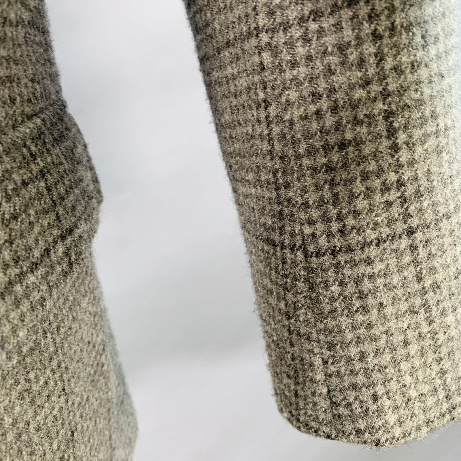 Ralph Lauren Size 38 Regular Grey Light Grey Plaid Cashmere Sport Coat Size 38R - 7 Thumbnail