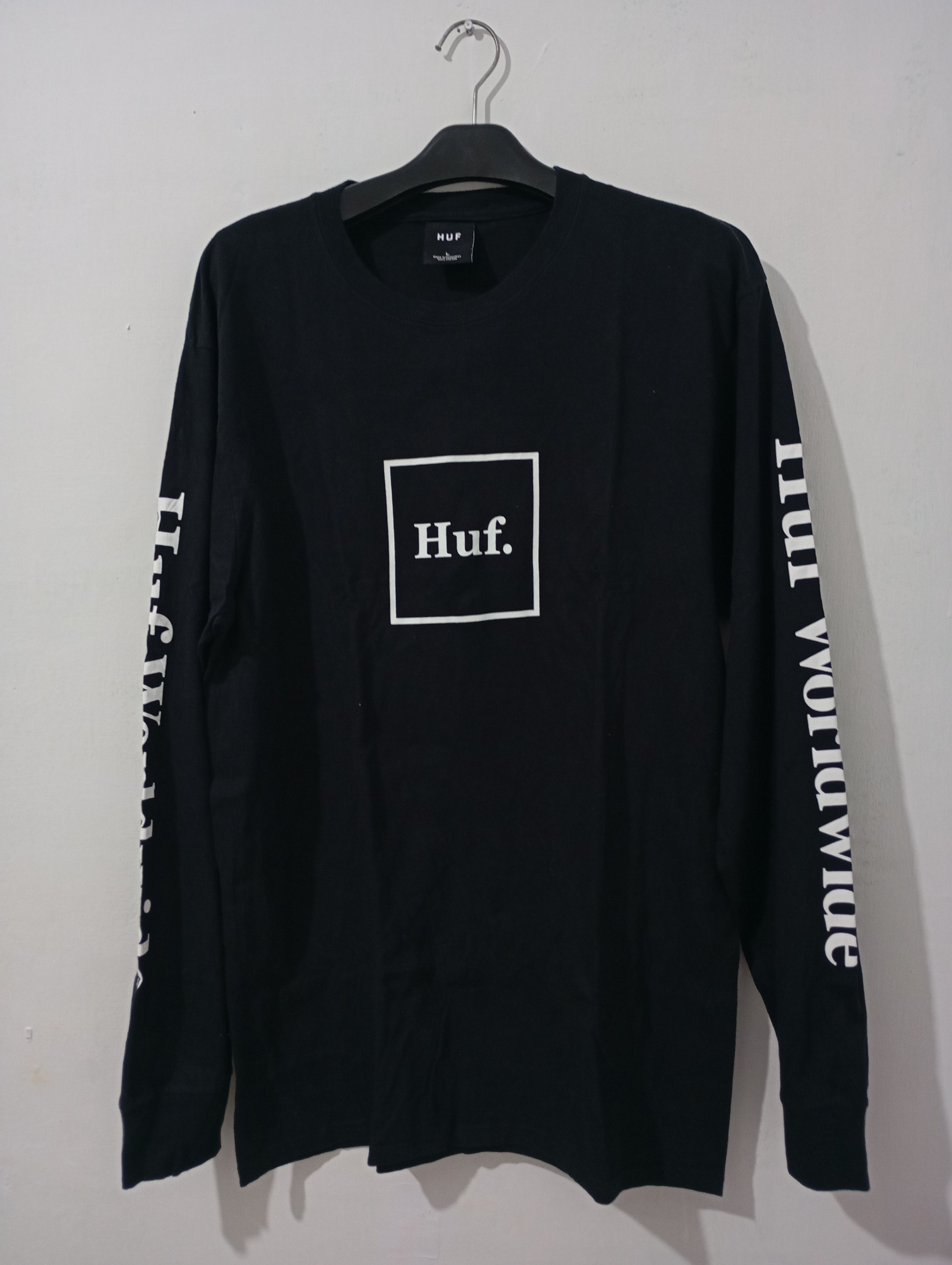 Huf Huf Worldwide Long Sleeve Tee Size US L / EU 52-54 / 3 - 1 Thumbnail