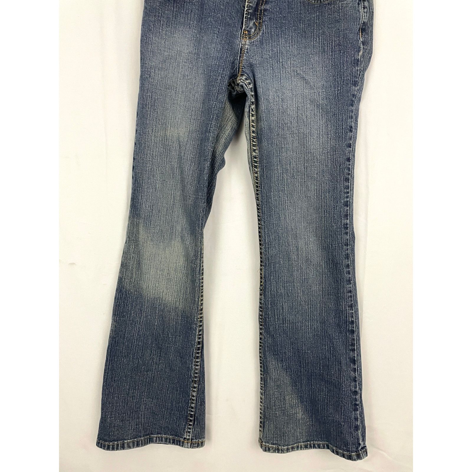 Jordache VTG Jordache Jeans Bootcut 26" Low Rise Stretch Y2K 2000's Size 28" / US 6 / IT 42 - 9 Thumbnail