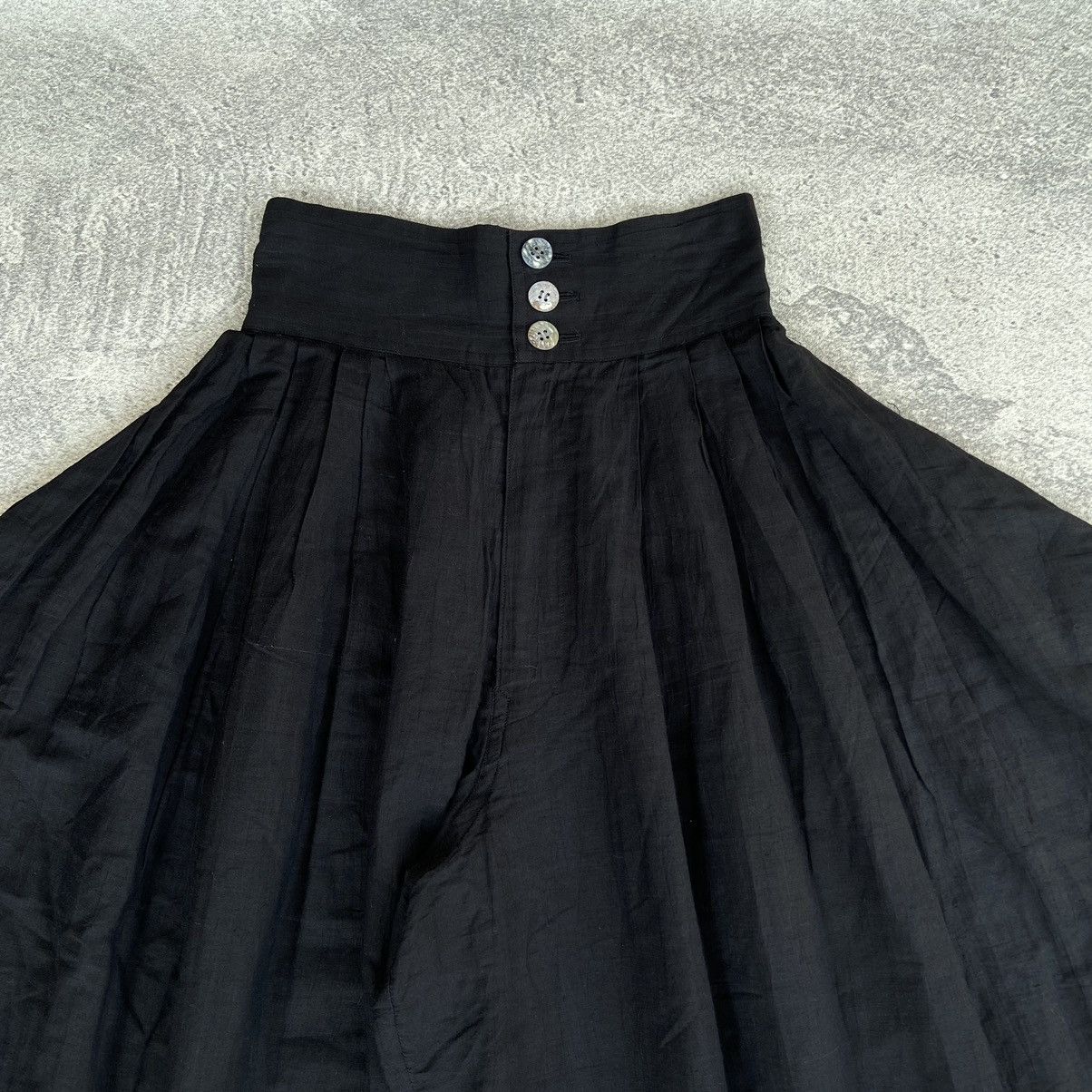 Japanese Brand Takezo Like a Yohji Yamamoto Style Pants Size 24" / US 00 / IT 34 - 2 Thumbnail