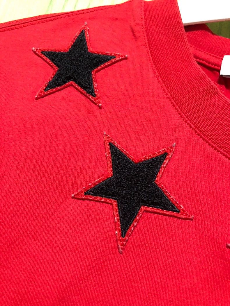Givenchy Givenchy Star Pattern Authentic Round Neck T-Shirt 2506-Nex Size US S / EU 44-46 / 1 - 4 Thumbnail