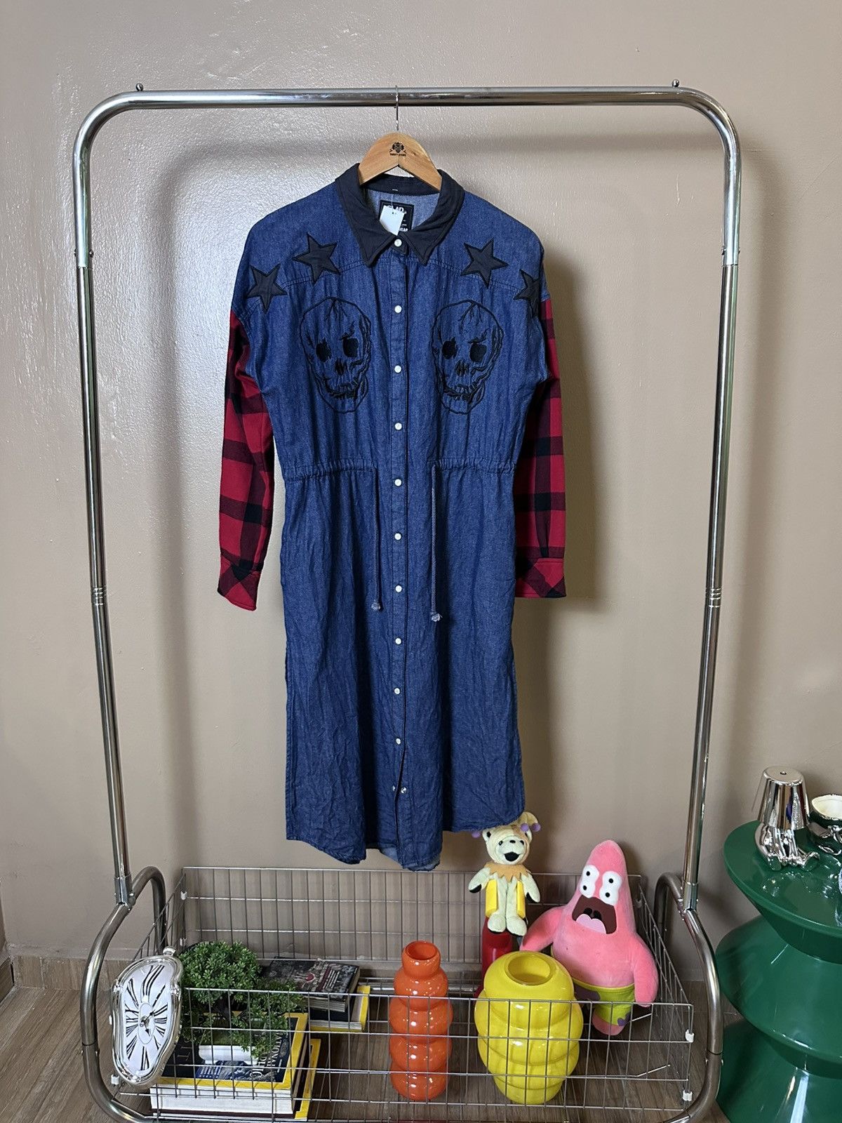 If Six Was Nine × Japanese Brand × Vintage Glad News Punk Dress Size ONE SIZE - 1 Thumbnail