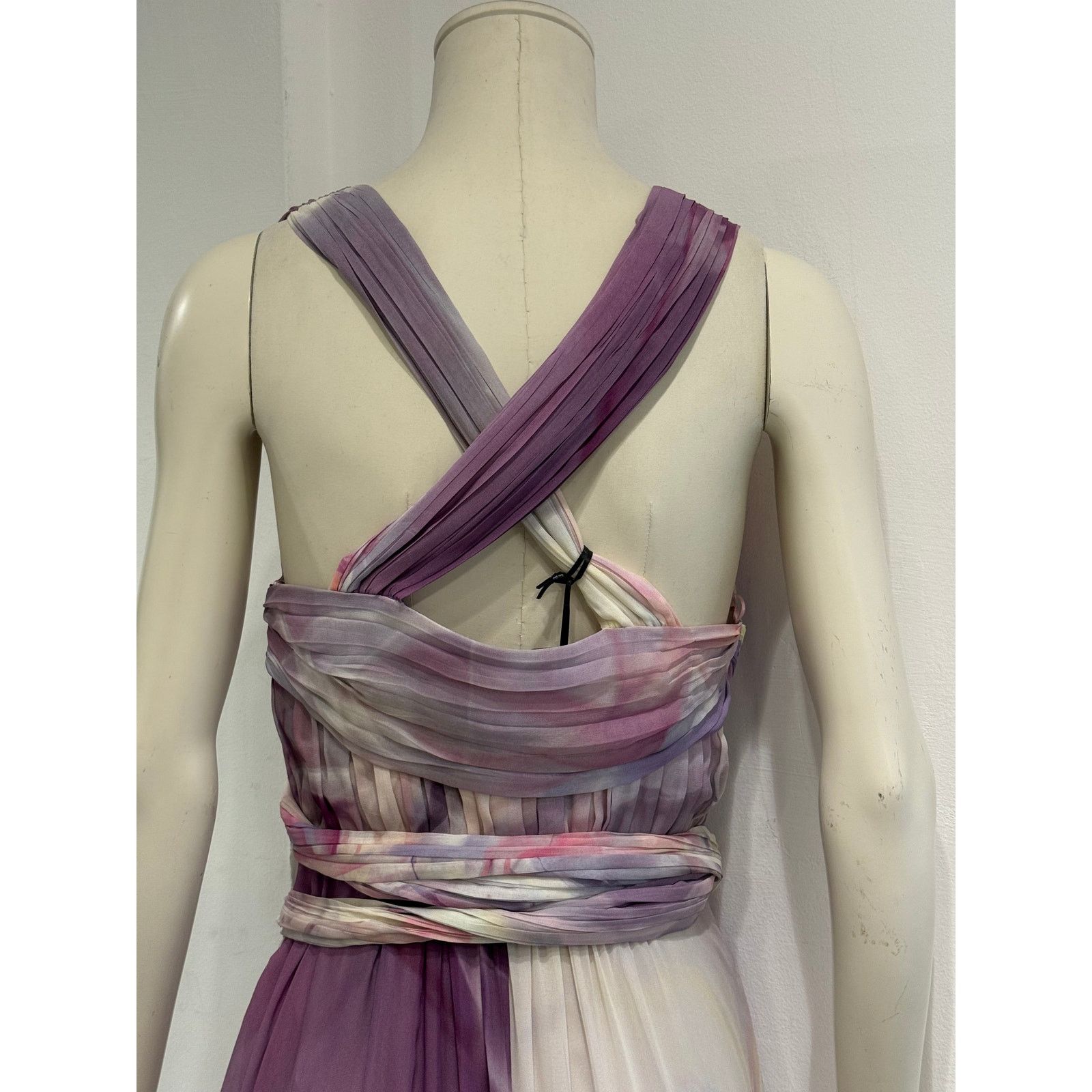 Roberto Cavalli 2010s Roberto Cavalli marble print maxi dress Size M / US 6-8 / IT 42-44 - 10 Thumbnail