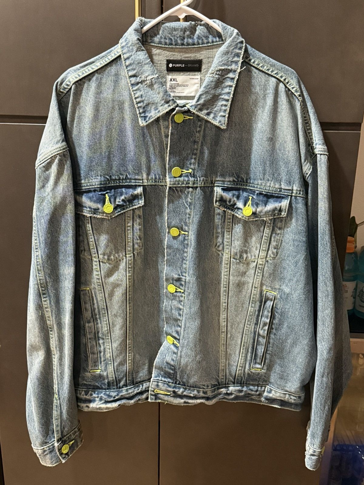 Purple Brand PURPLE BRAND Denim jacket XXL Size US XXL / EU 58 / 5 - 1 Thumbnail