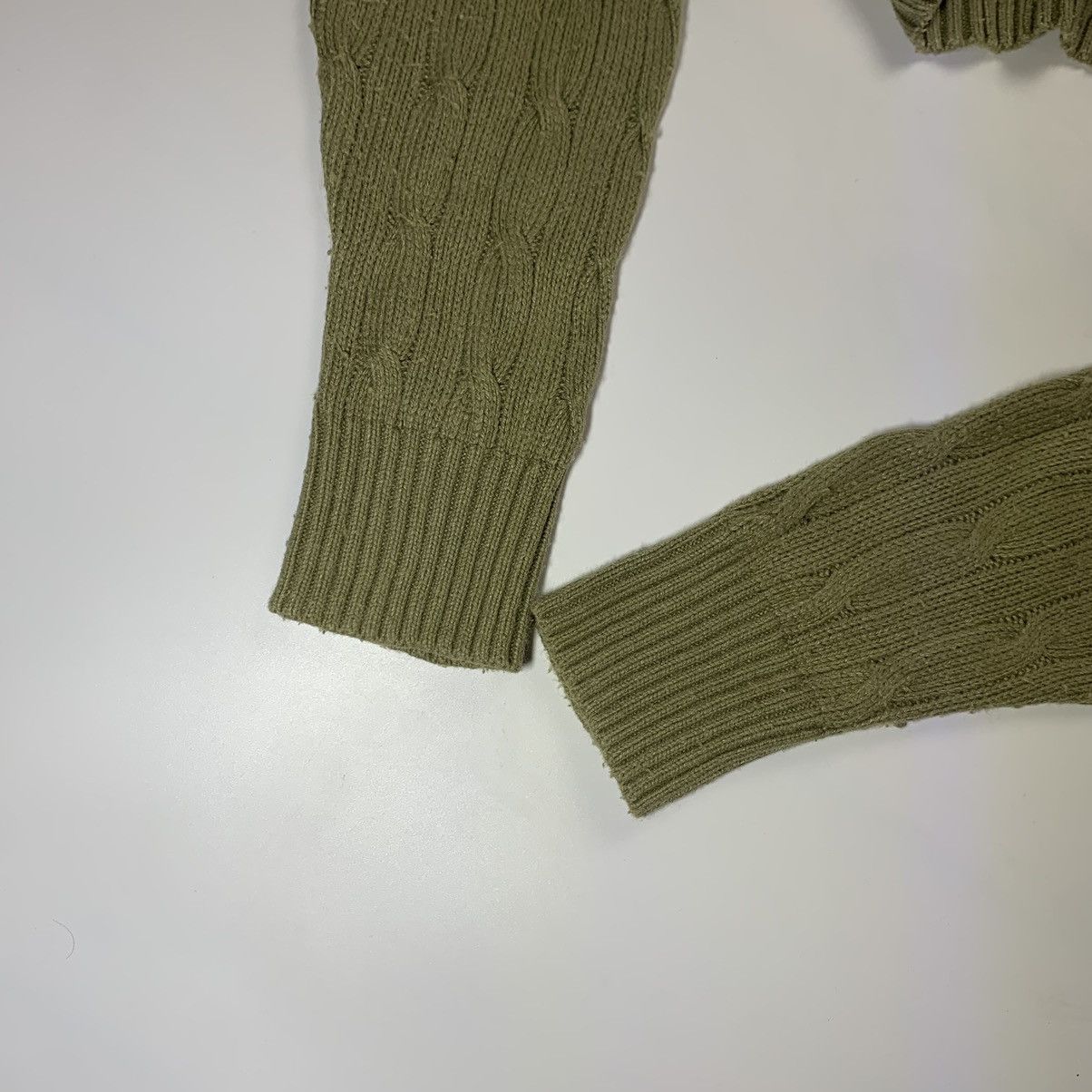 Ralph Lauren Polo Ralph Lauren Khaki Knit Sweater Old Money Size US L / EU 52-54 / 3 - 10 Thumbnail